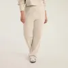 Wide Leg Sweatpant | Bone sold by nuuds
