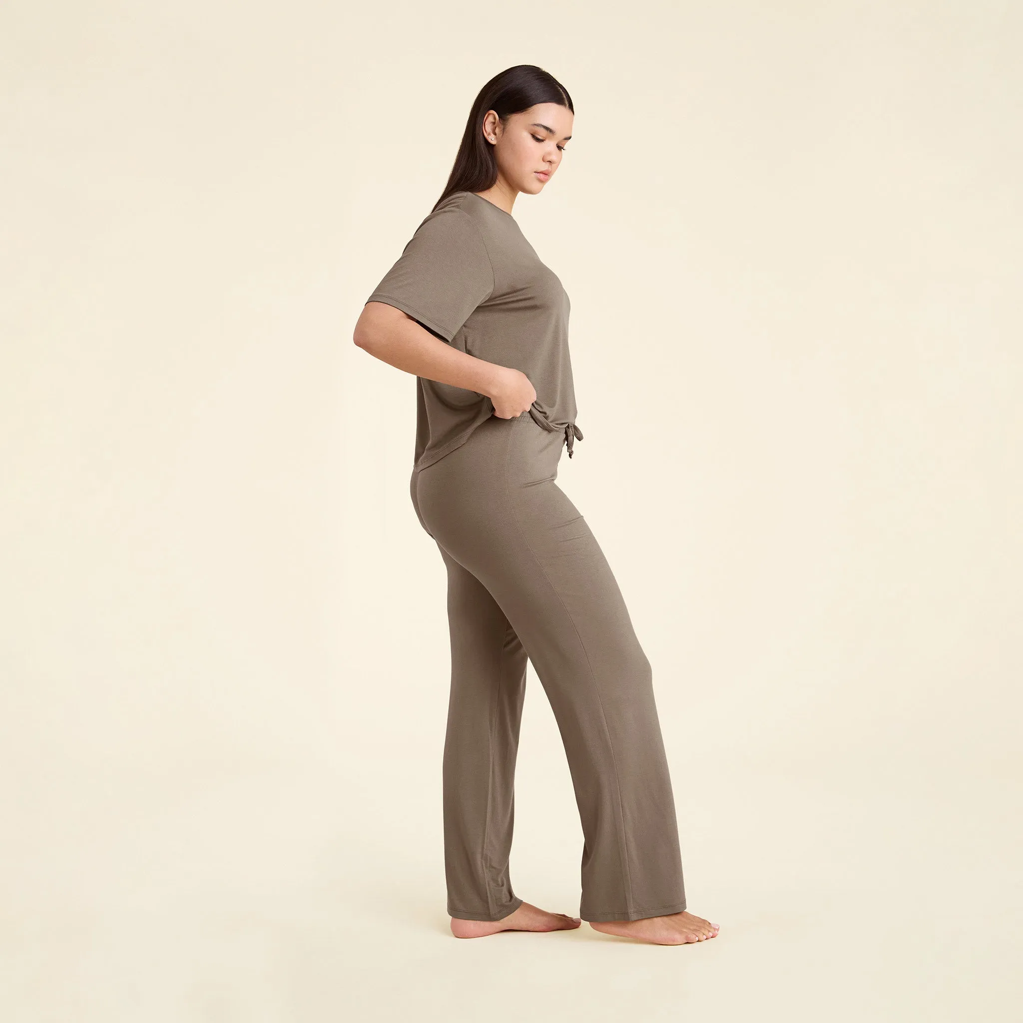 Pajama Set | Mocha sold by nuuds product image thumbnail 3