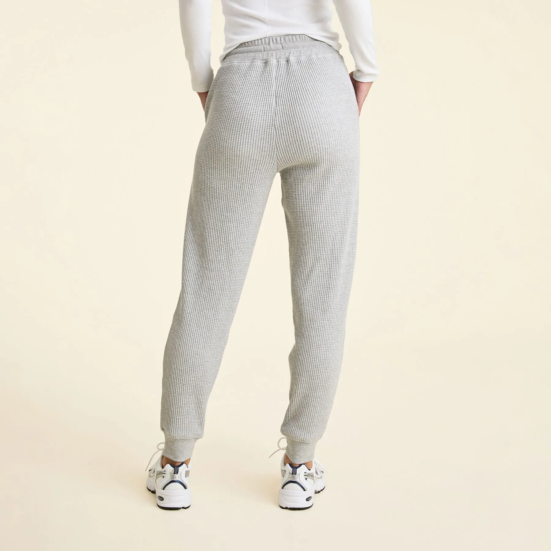 Waffle Jogger | Heather Grey sold by nuuds product image thumbnail 4