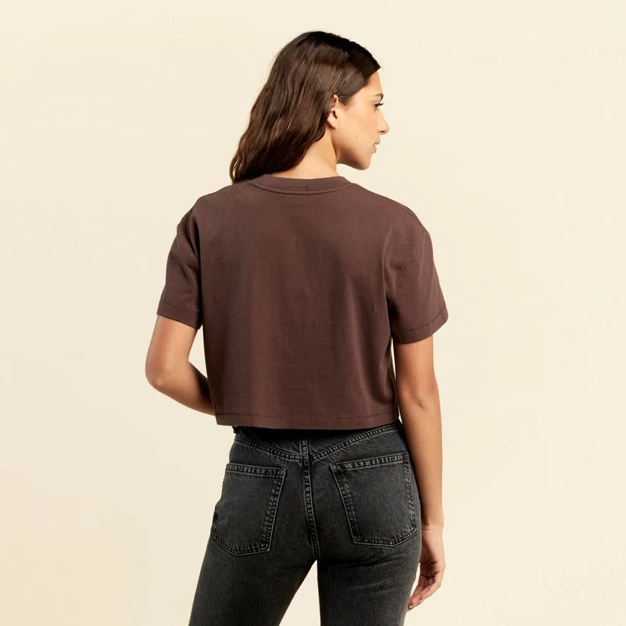 Vintage Cotton Cropped Tee sold by nuuds product image thumbnail 3