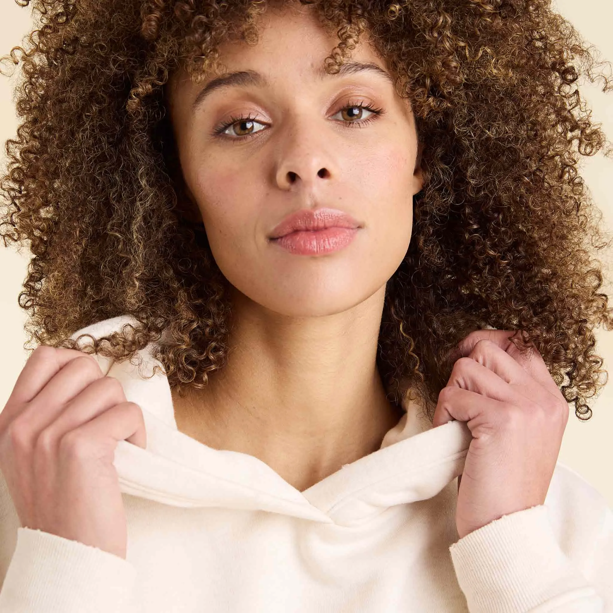 Vintage Fleece Hoodie | Heather Bone sold by nuuds product image thumbnail 5