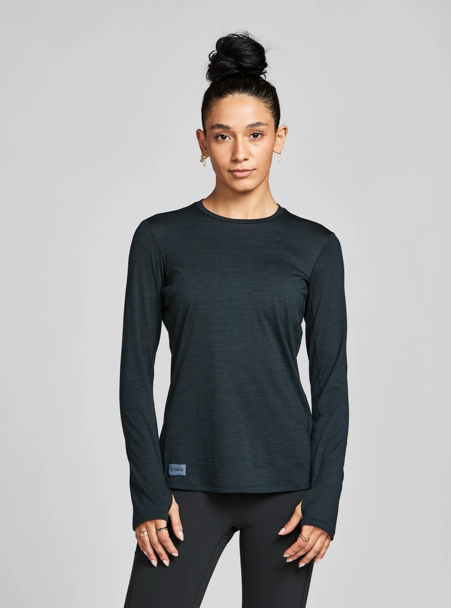 W's Repeat Merino Long Sleeve sold by Janji product image thumbnail 2