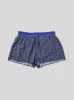 W's 3'' AFO Middle Short in Blue_Microfloralism sold by Janji