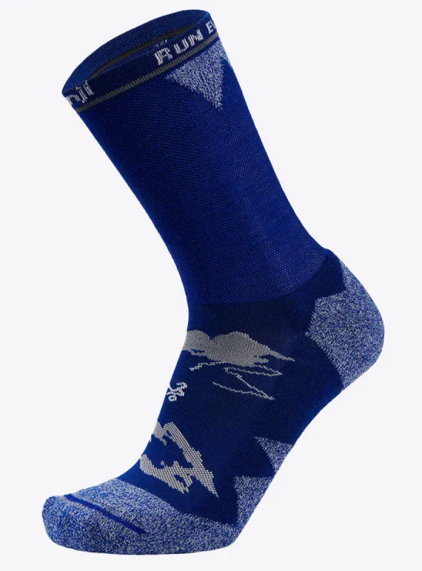 Janji x Balega Crew Sock in Cascade Mountain sold by Janji