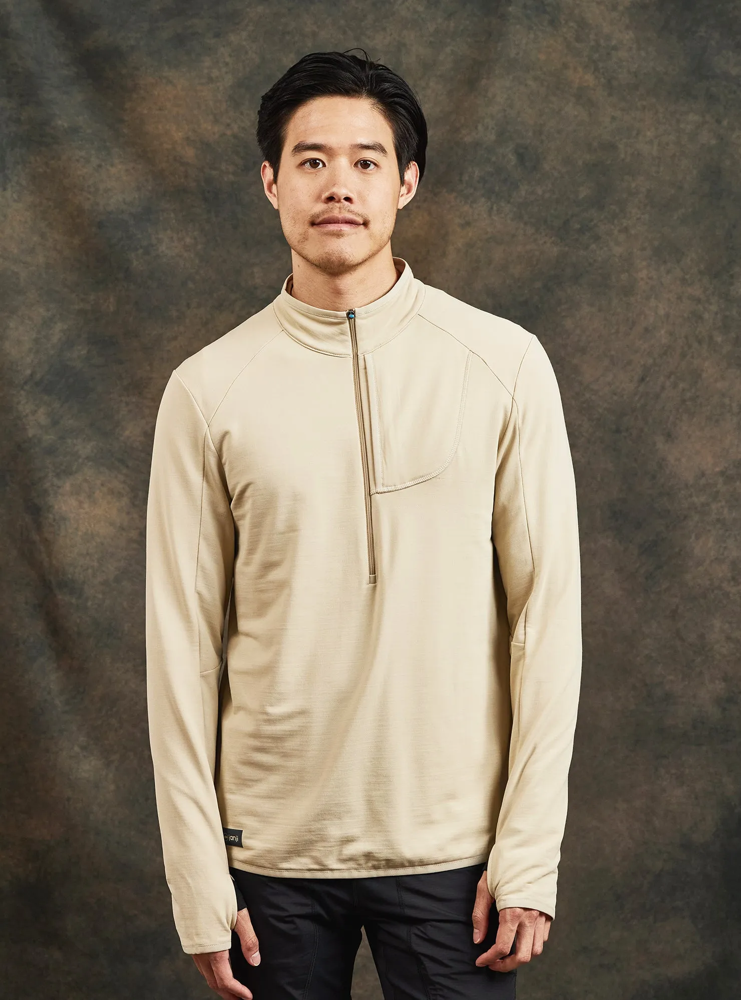 M's Rover Merino Half-Zip sold by Janji product image thumbnail 4