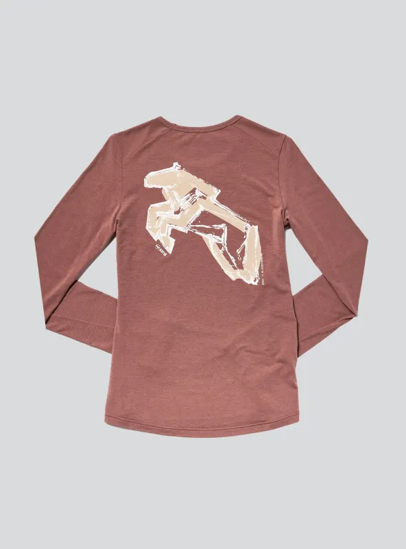 W's Circa Daily Long Sleeve sold by Janji