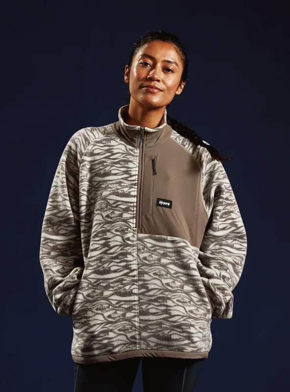 Unisex Runaround Fleece Half-Zip sold by Janji