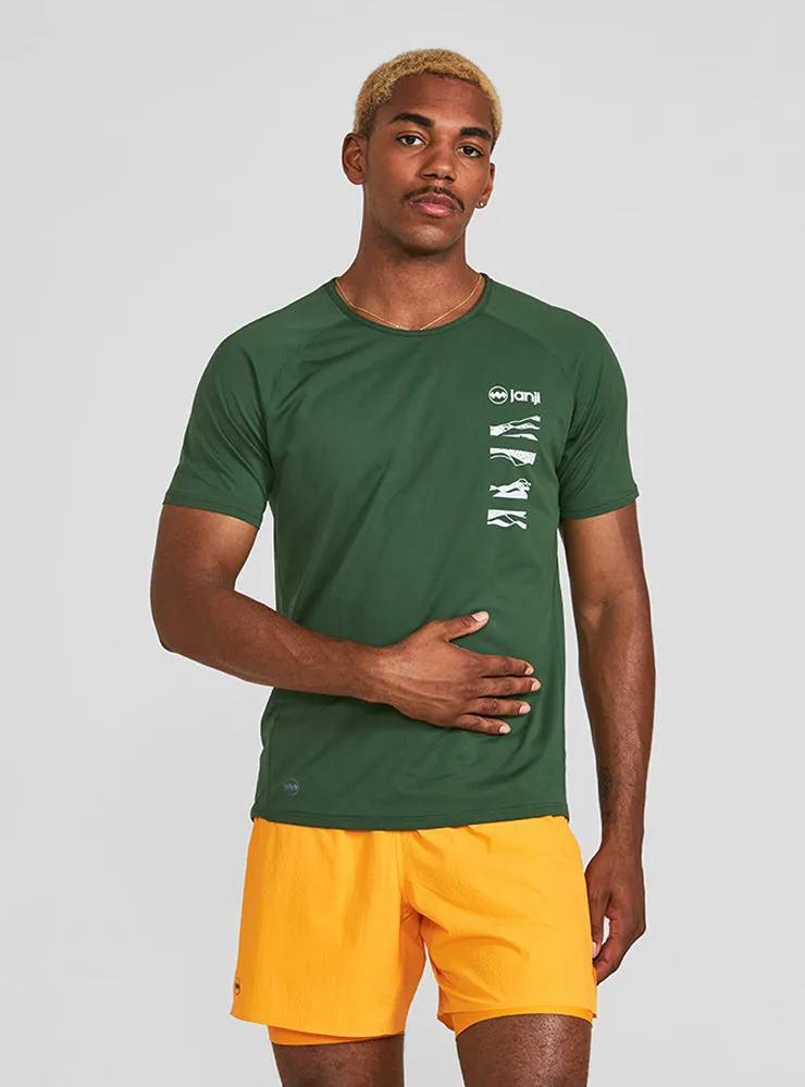 M's Helio Tech Tee sold by Janji