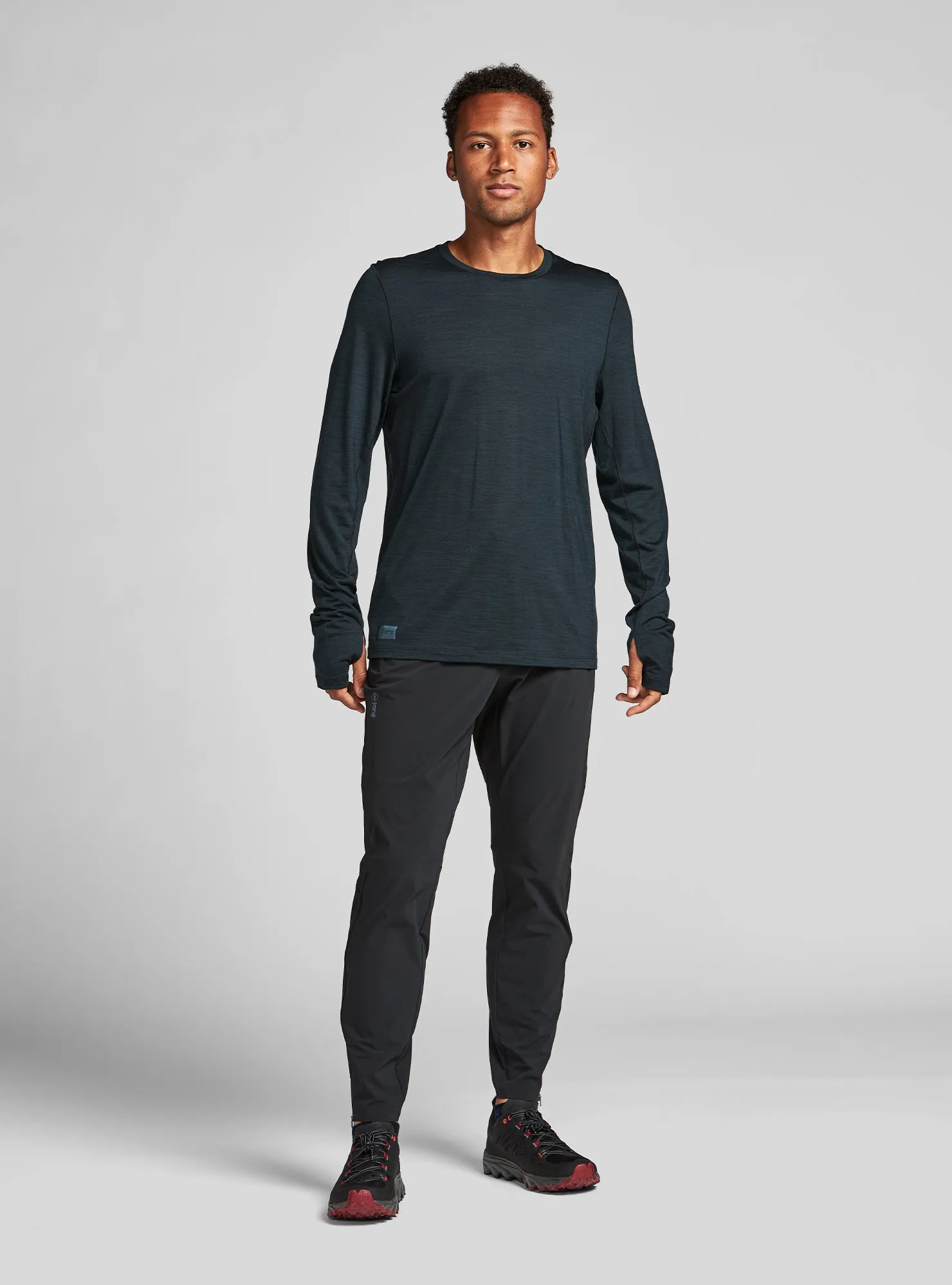 M's Repeat Merino Long Sleeve sold by Janji product image thumbnail 3