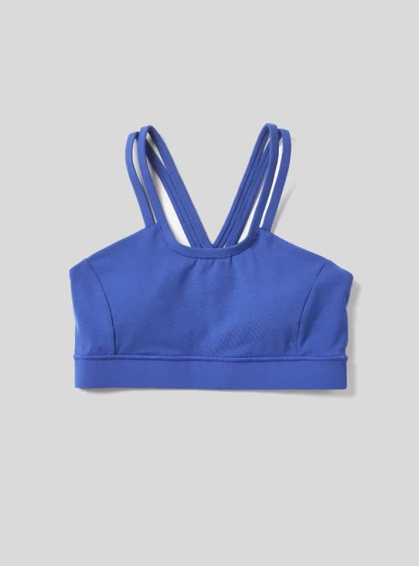W's Pace Sports Bra in Nebula sold by Janji