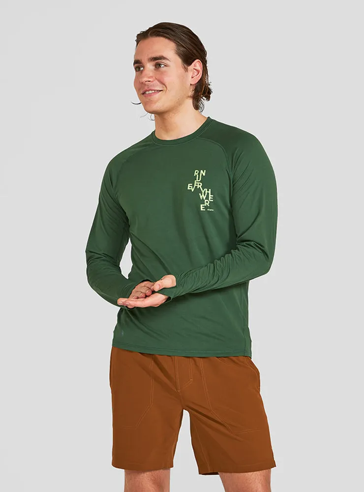 M's Helio Tech Long Sleeve sold by Janji product image thumbnail 3
