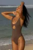 One Piece Cutout Cacao sold by Gooseberry Intimates