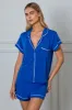 PJ Set Royal Blue sold by Gooseberry Intimates