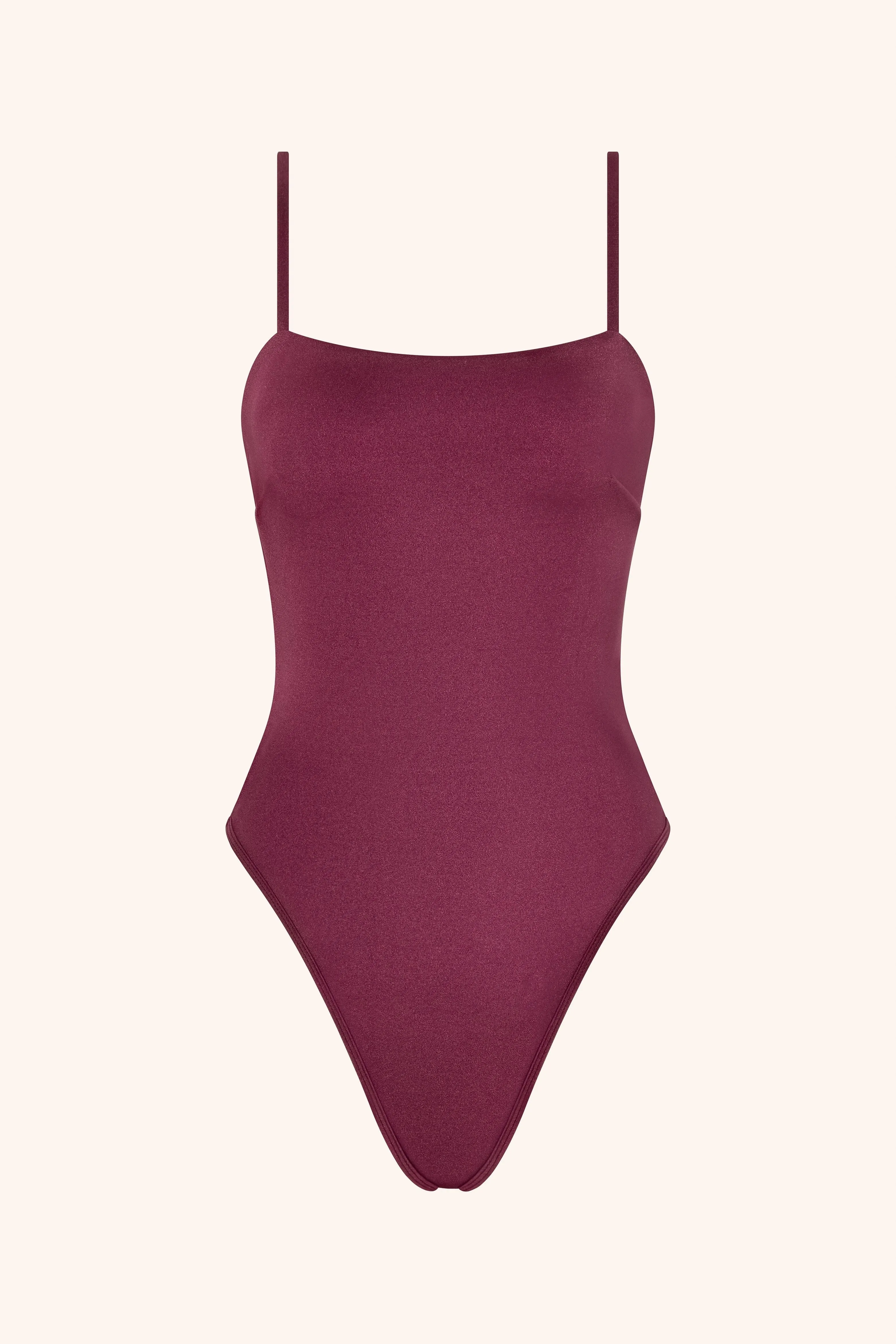 One Piece Tank Cassis sold by Gooseberry Intimates product image thumbnail 5
