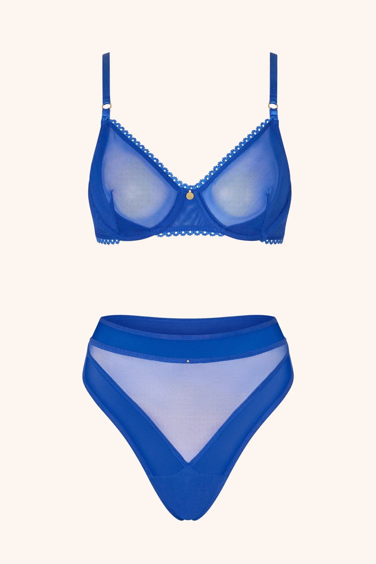 Thong HW Royal Blue sold by Gooseberry Intimates product image thumbnail 4