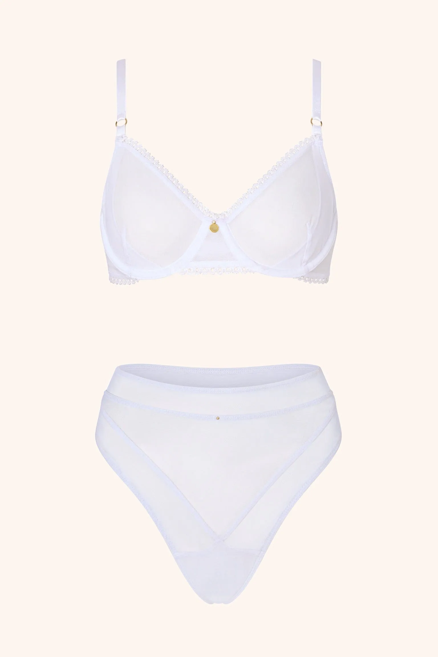 Thong HW White sold by Gooseberry Intimates product image thumbnail 3