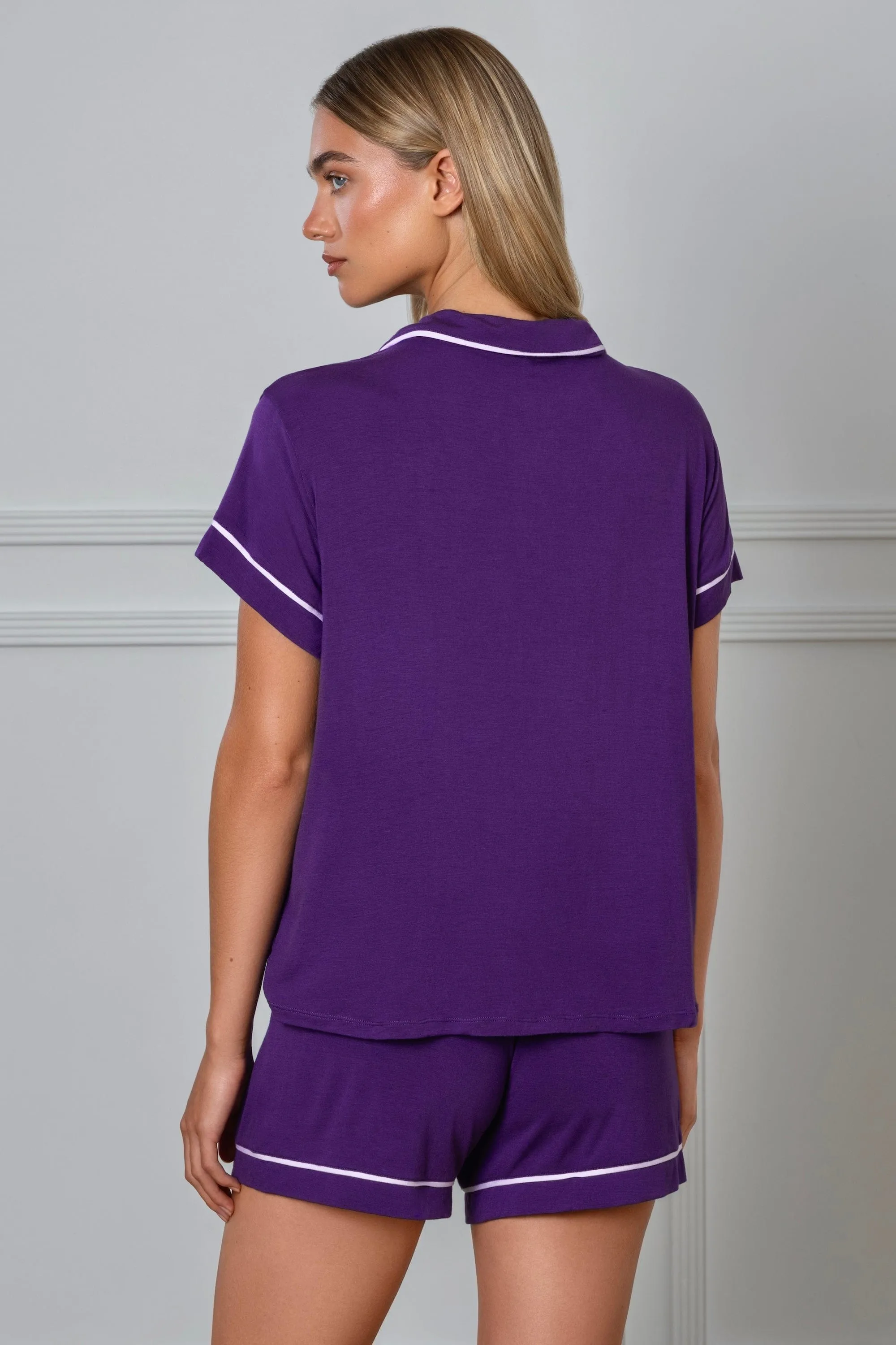 PJ Short Blueberry sold by Gooseberry Intimates product image thumbnail 4