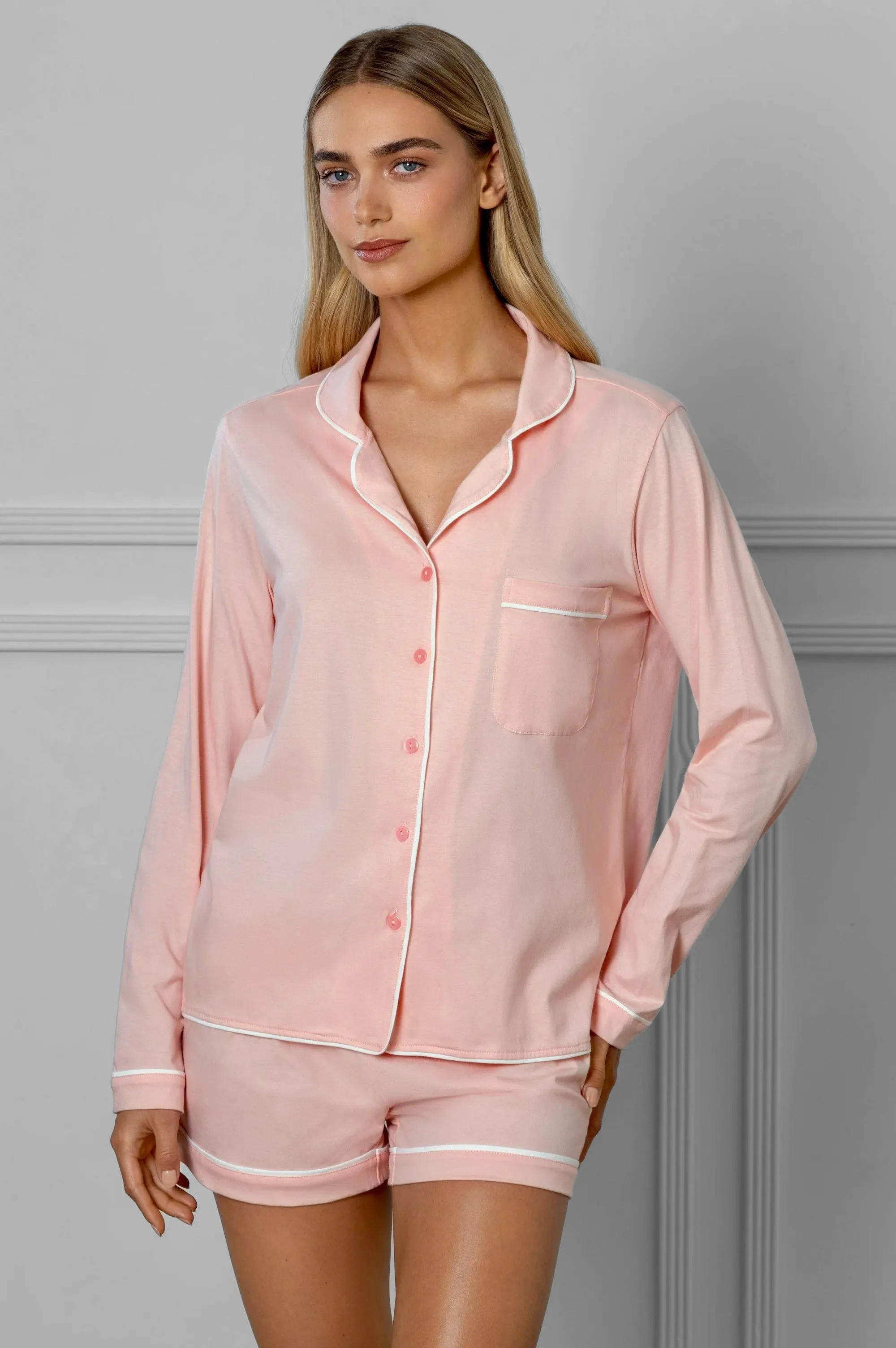 PJ Jacket Peony sold by Gooseberry Intimates product image thumbnail 2