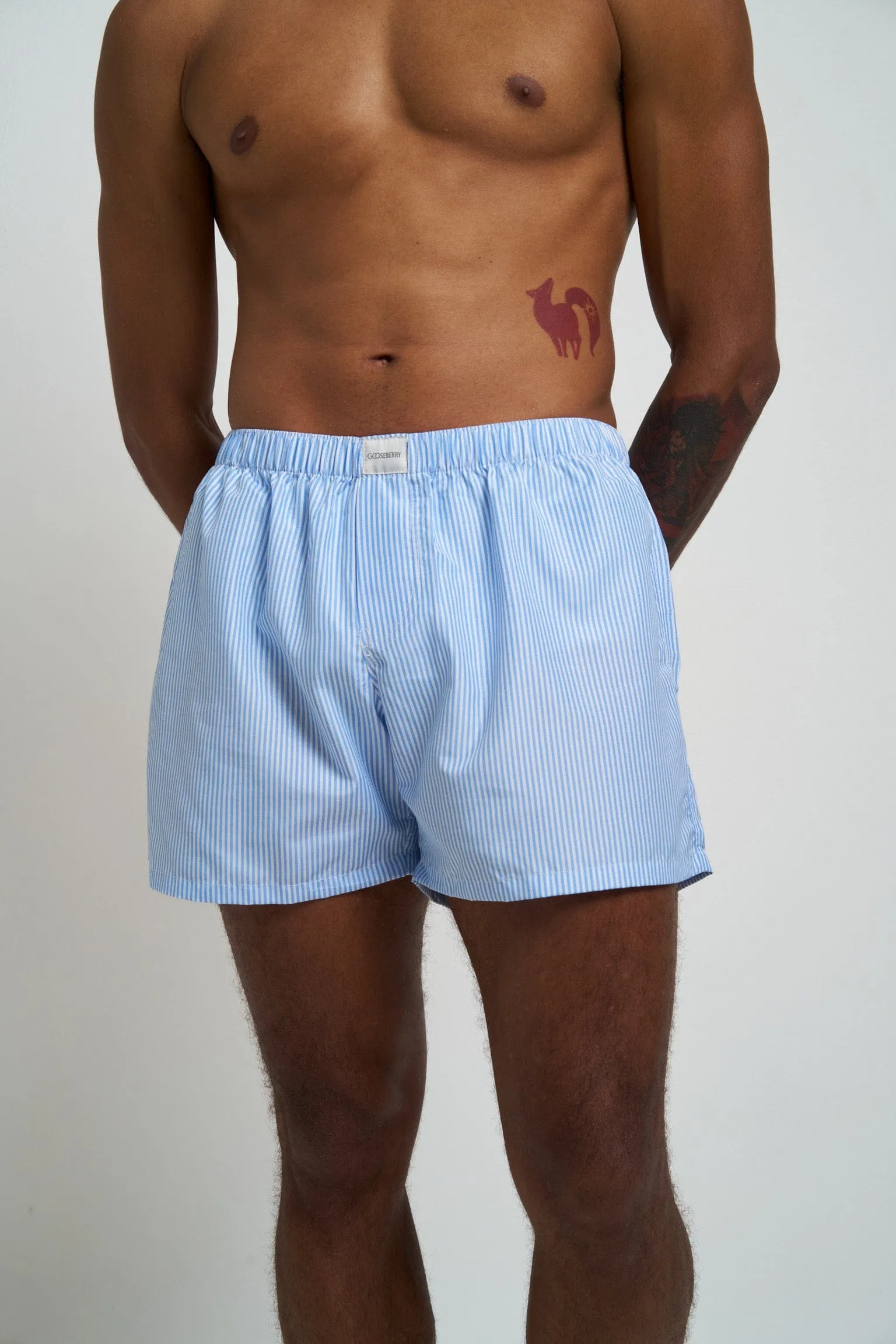Men's Boxer Blue sold by Gooseberry Intimates product image thumbnail 3
