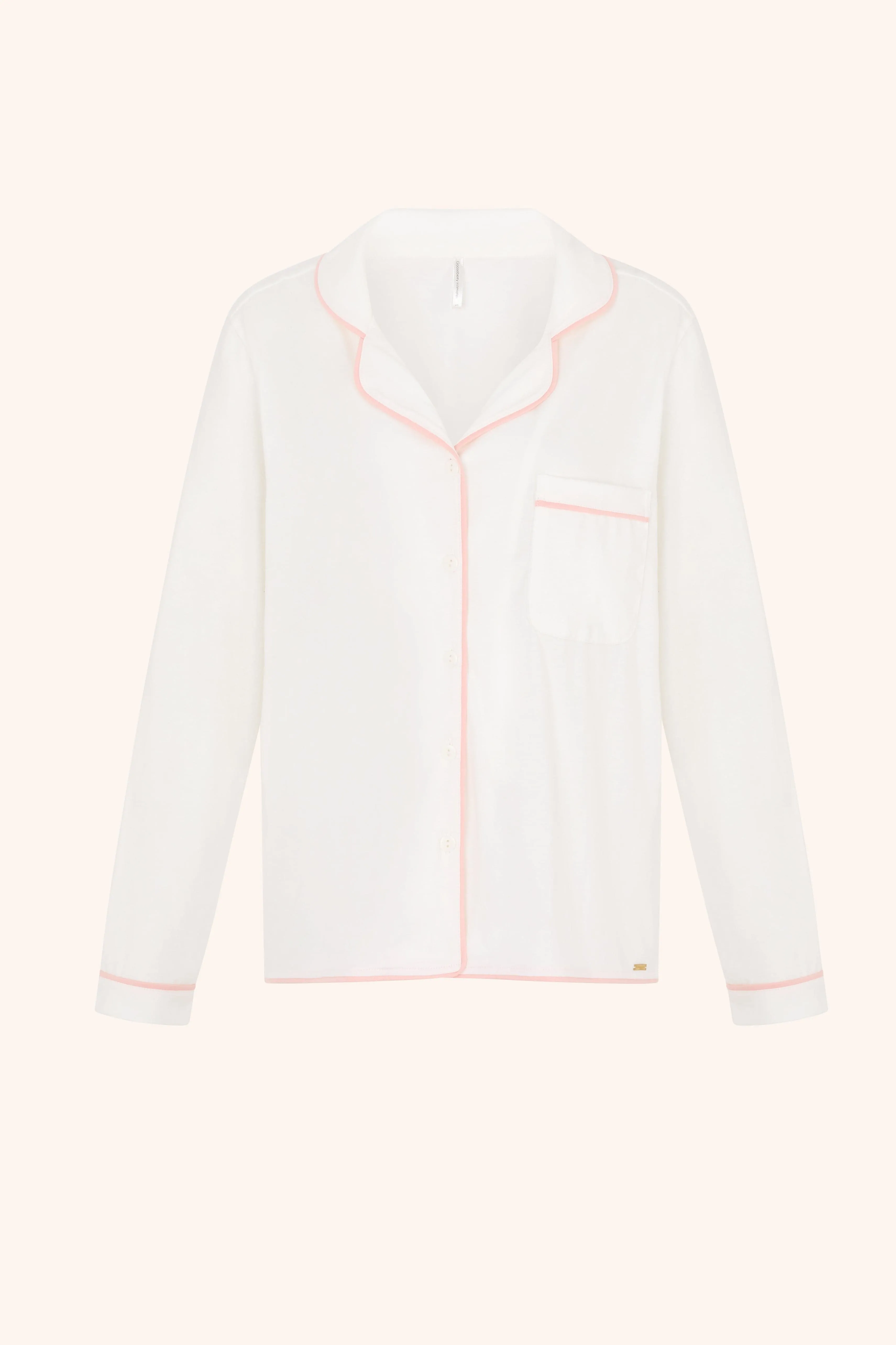 PJ Jacket Ivory sold by Gooseberry Intimates