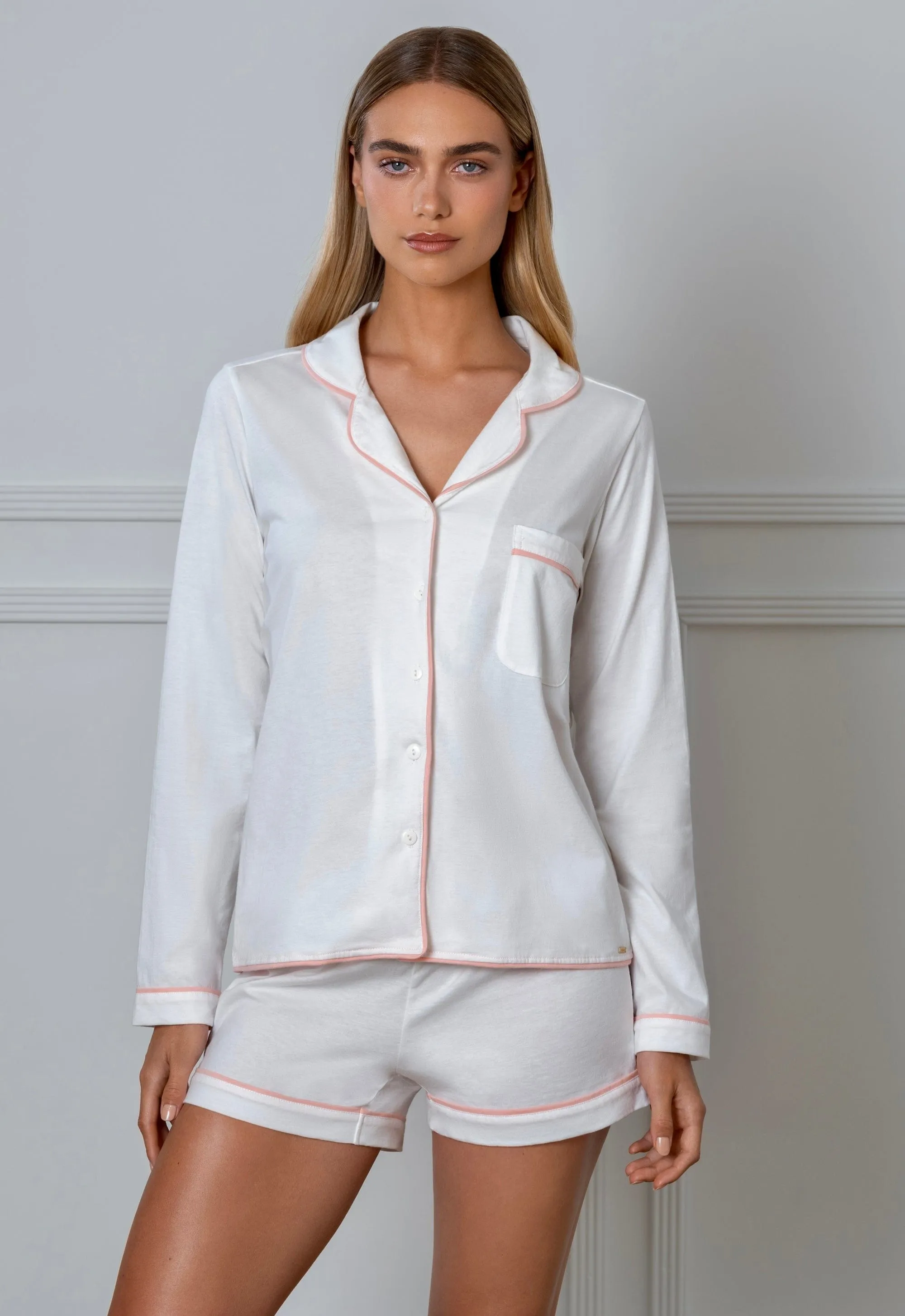 PJ Jacket Ivory sold by Gooseberry Intimates product image thumbnail 3