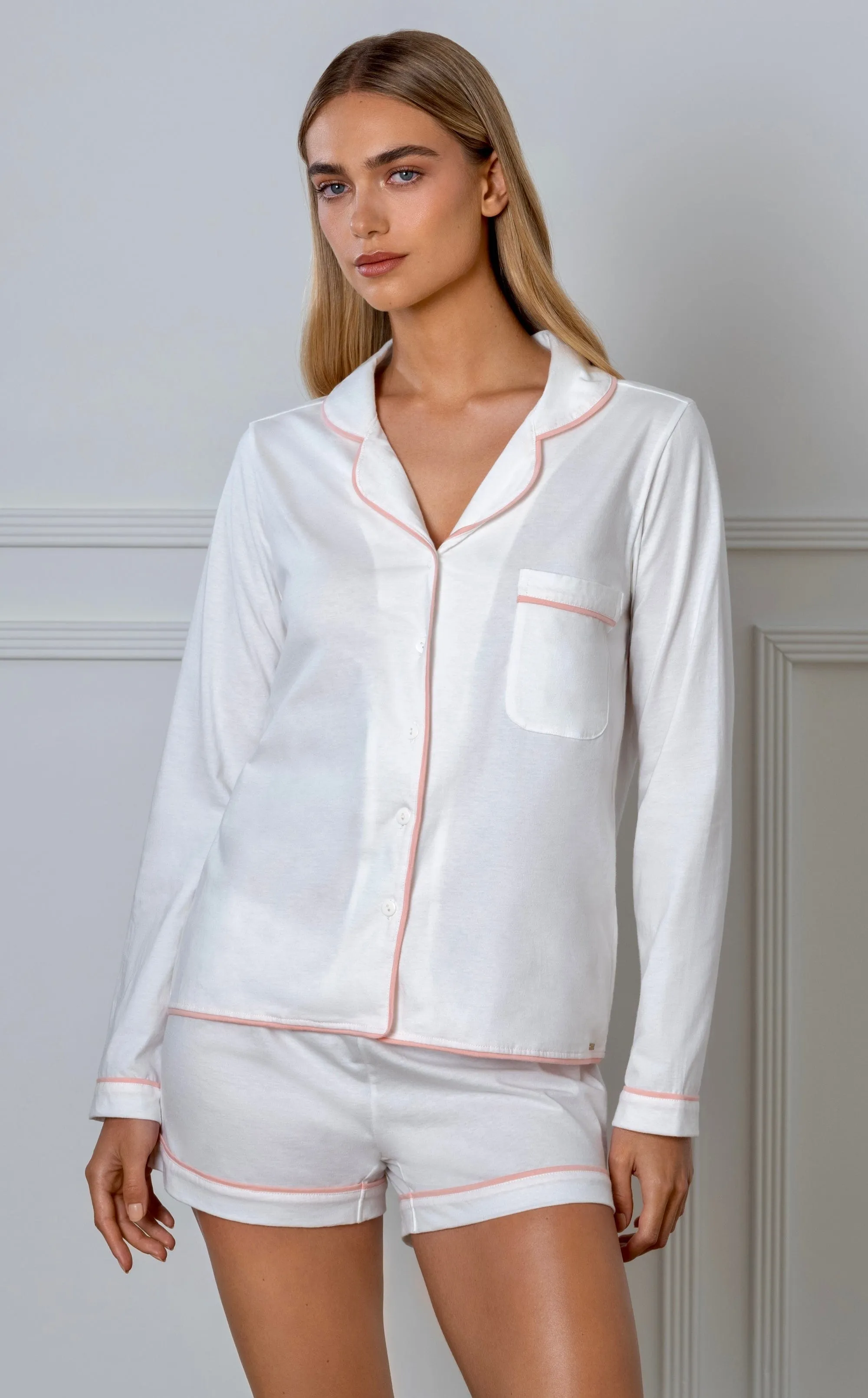 PJ Jacket Ivory sold by Gooseberry Intimates product image thumbnail 4