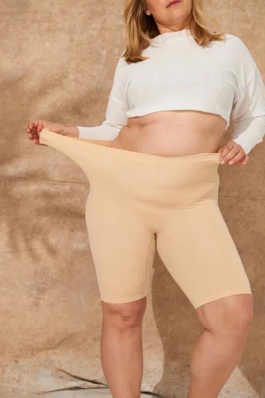 The Staple 9" Beige sold by Thigh Society