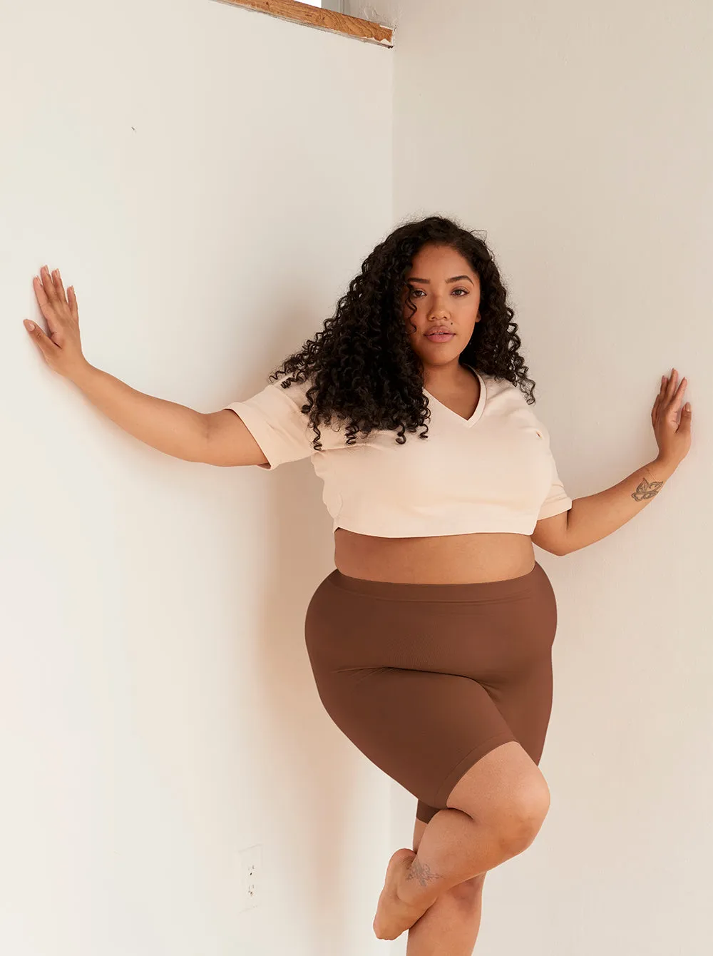 The Staple 9" Cocoa sold by Thigh Society