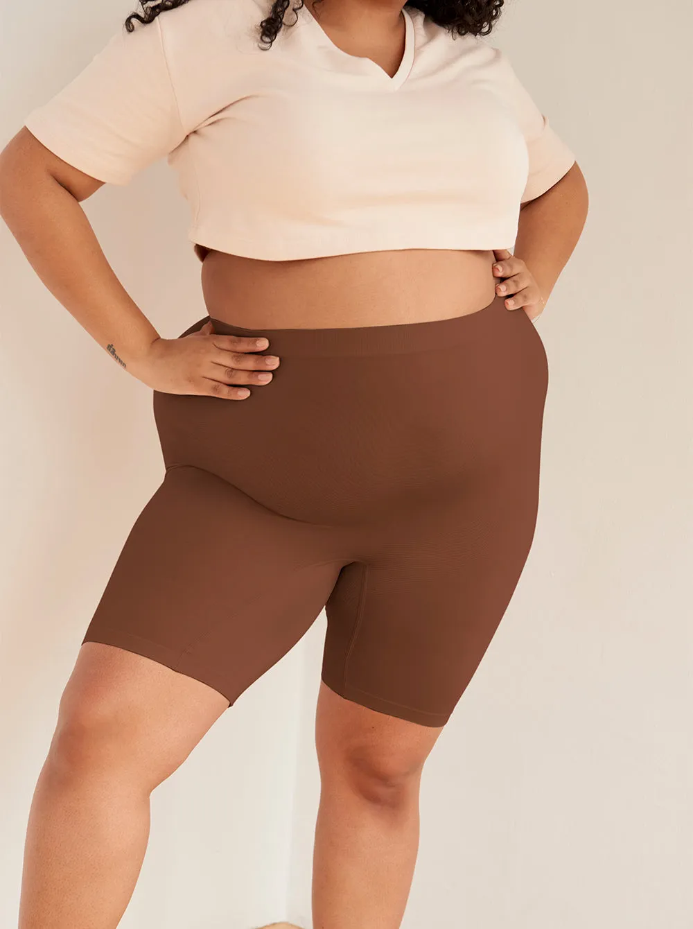 The Staple 9" Cocoa sold by Thigh Society product image thumbnail 5