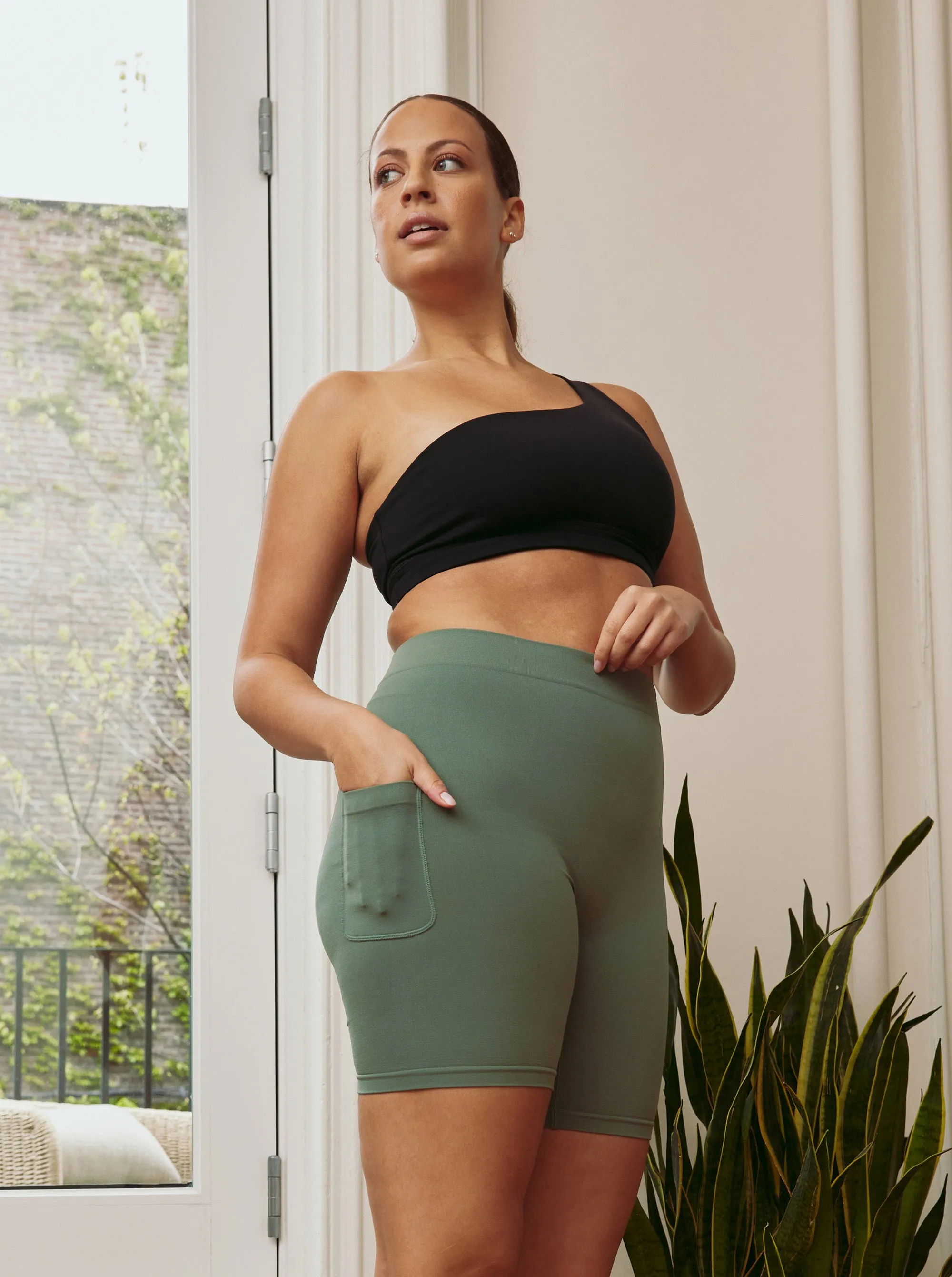 The Cargo 7" Sage sold by Thigh Society