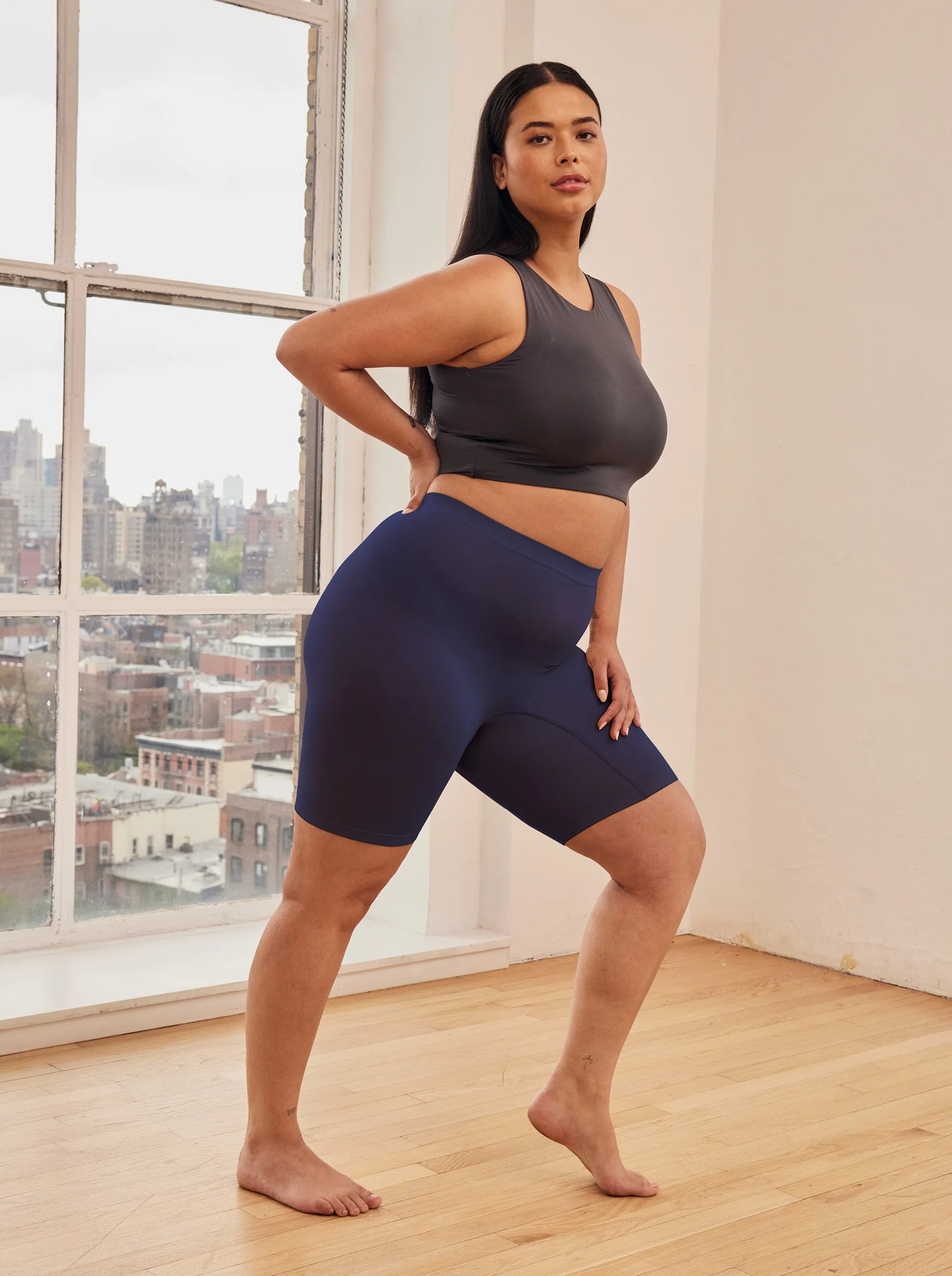 The Staple 9" Indigo sold by Thigh Society product image thumbnail 3