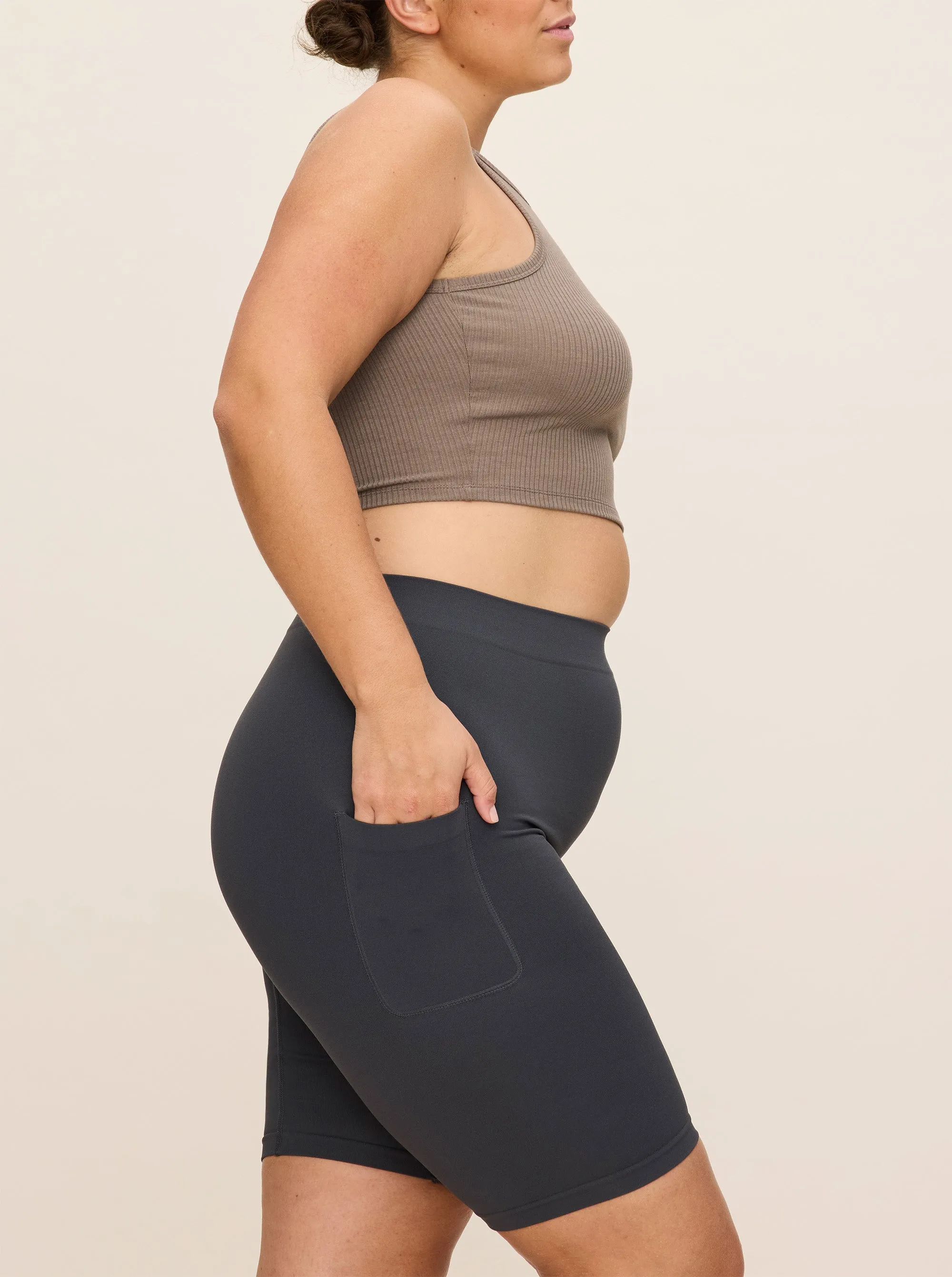 The Cargo 9" Charcoal sold by Thigh Society product image thumbnail 4