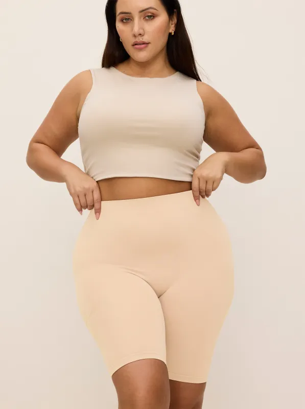 The Cargo 9" Beige sold by Thigh Society