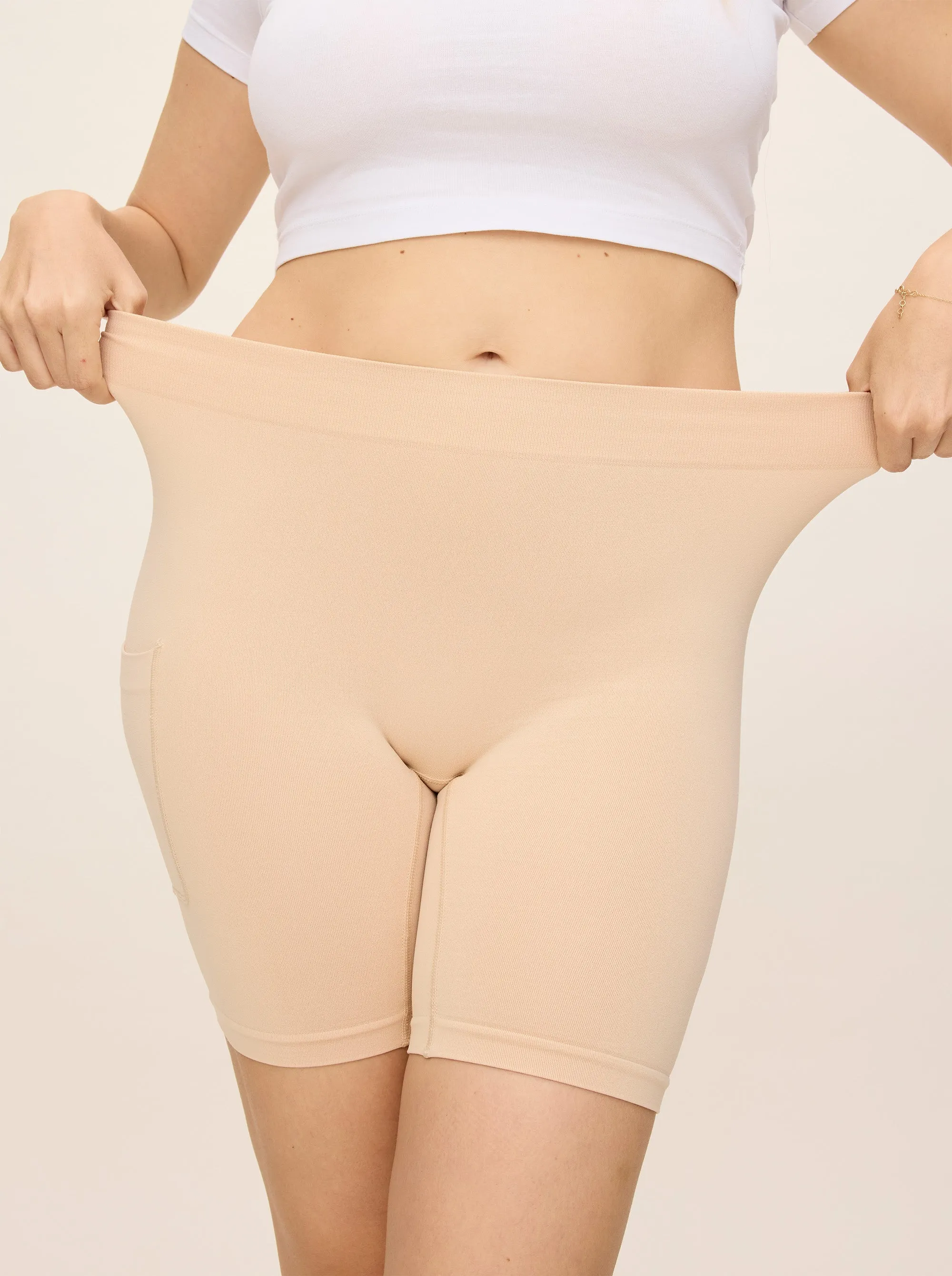 The Cargo 7" Beige sold by Thigh Society product image thumbnail 4