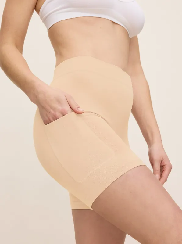 The Cargo 5" Beige sold by Thigh Society