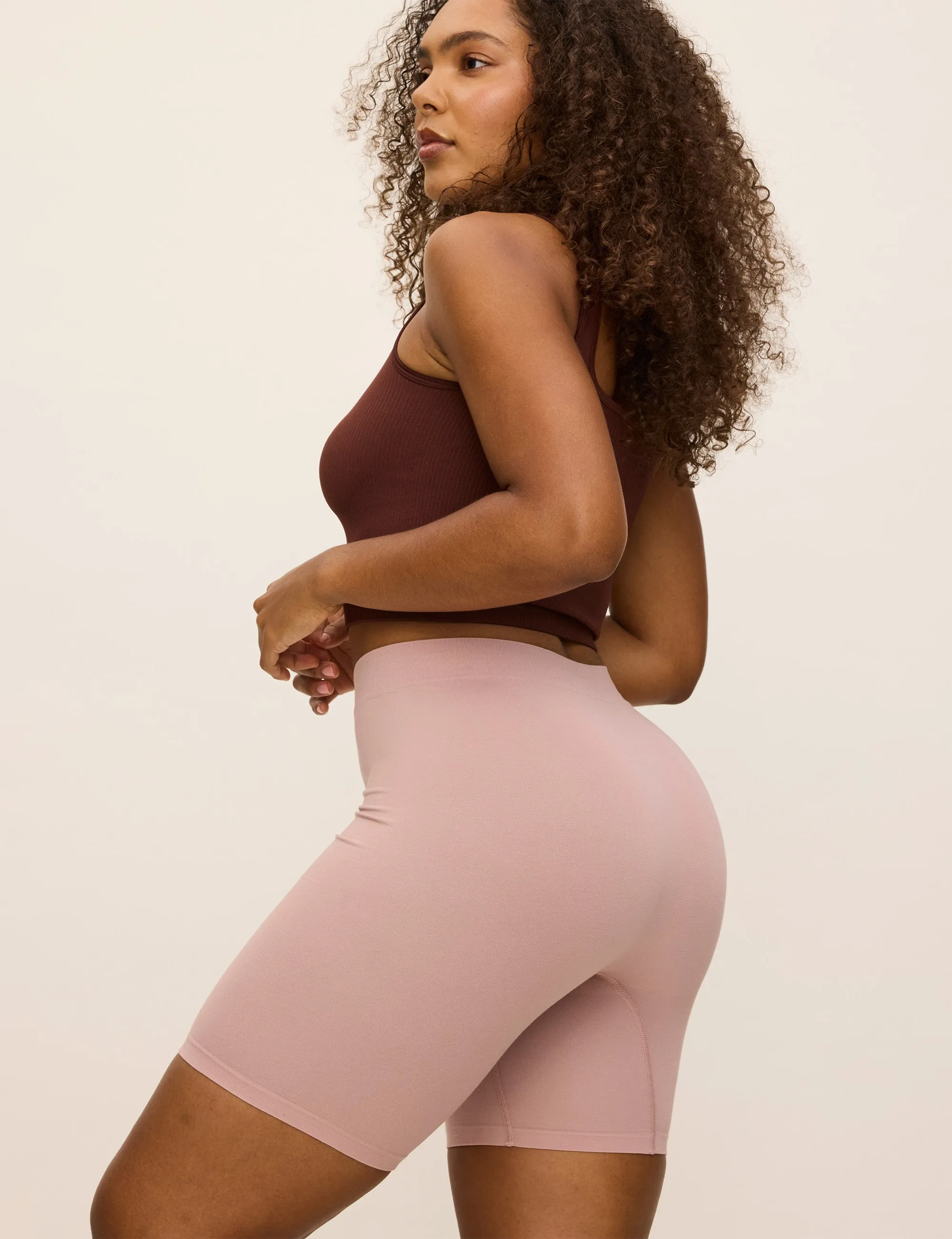 The Cotton 7" Sandstone sold by Thigh Society product image thumbnail 3