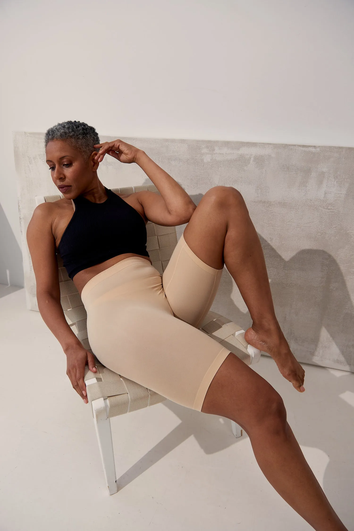 The Staple 7" Beige sold by Thigh Society product image thumbnail 4