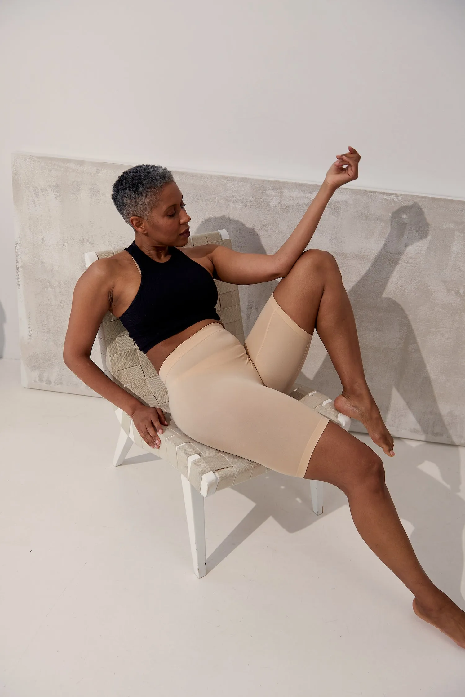 The Staple 7" Beige sold by Thigh Society product image thumbnail 3