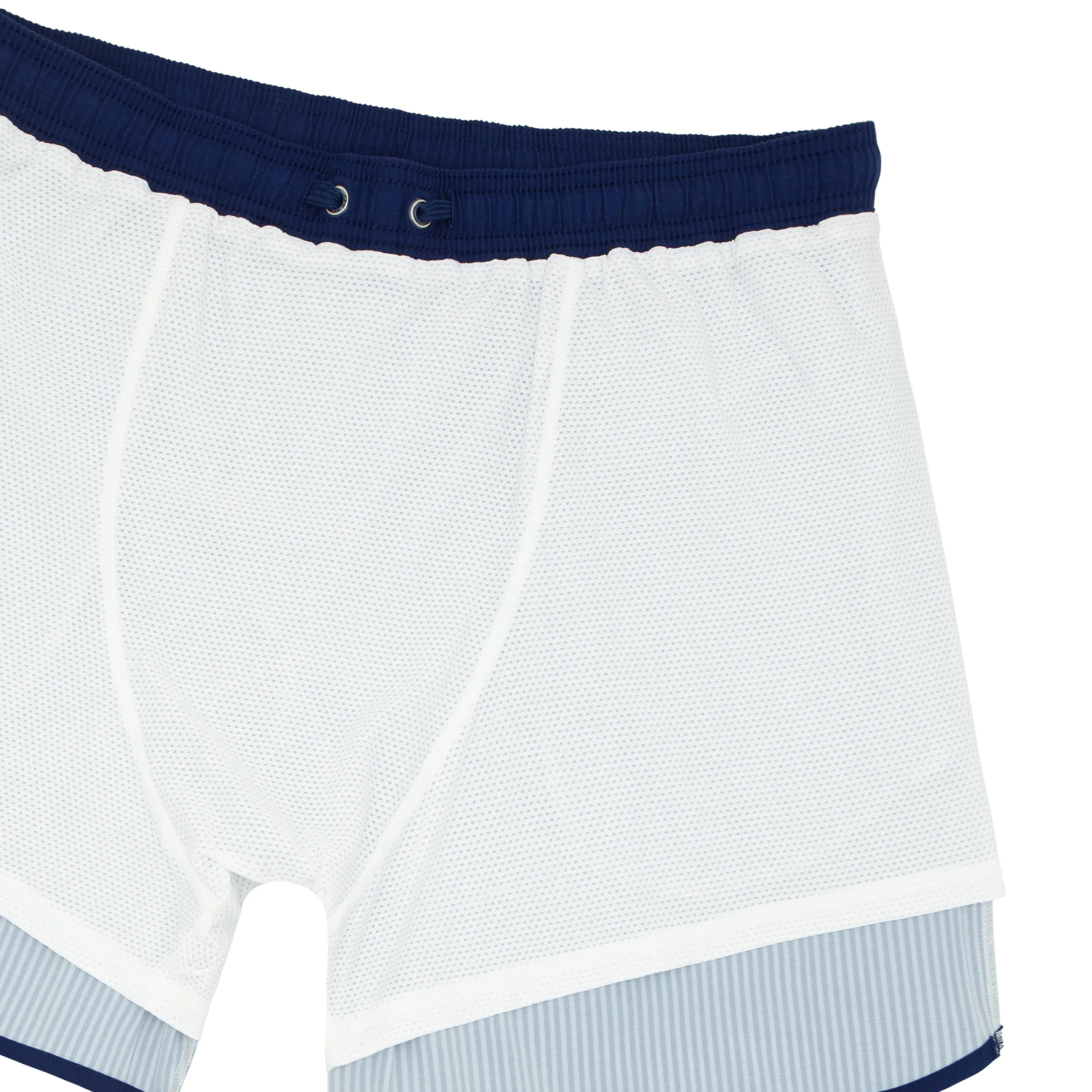 men's navy stripe boardie sold by minnow product image thumbnail 5