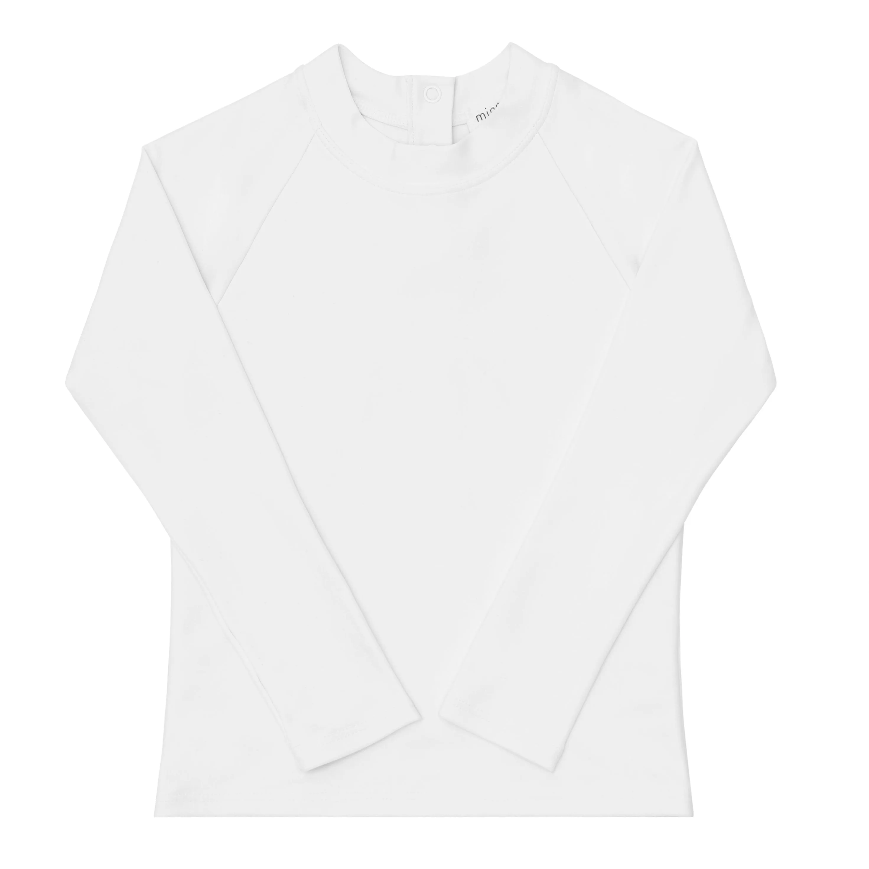unisex crane white rashguard sold by minnow