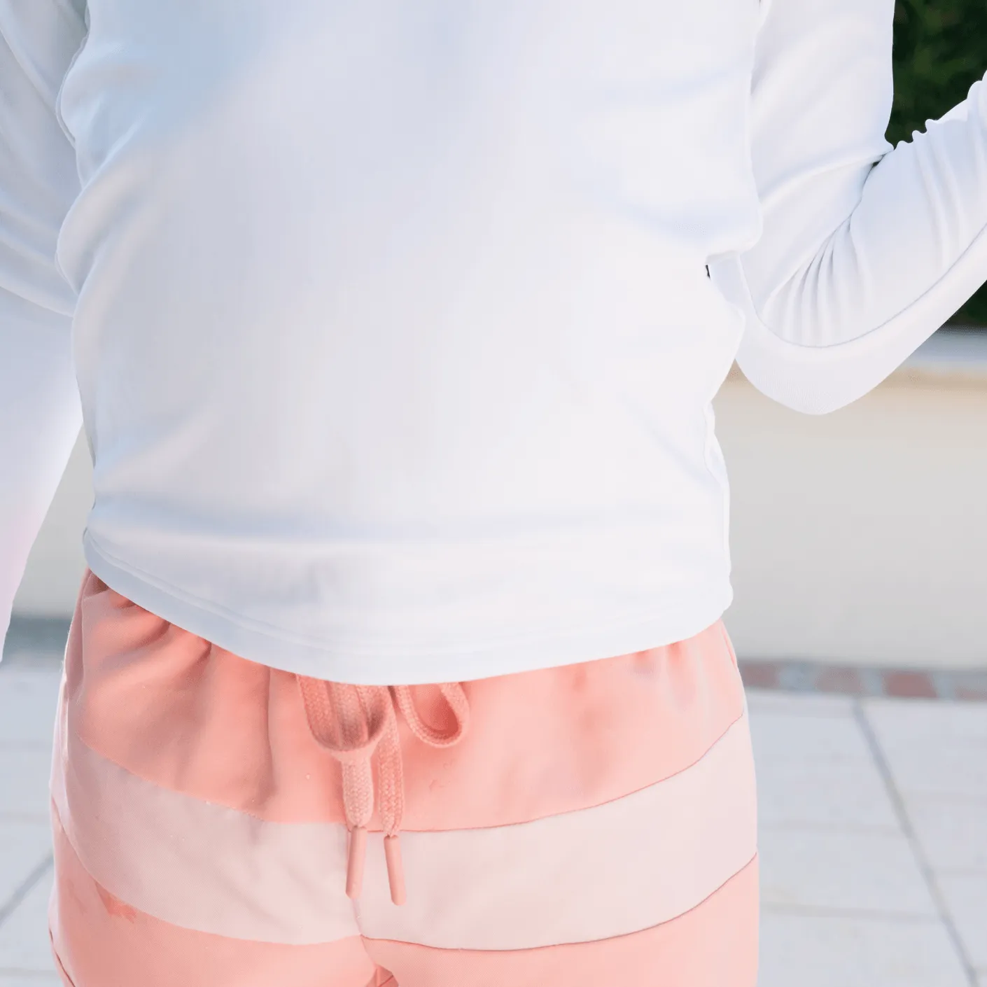 unisex crane white rashguard sold by minnow product image thumbnail 4