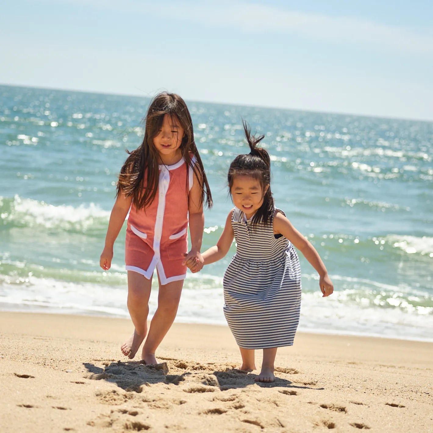 girls east end red french terry dress sold by minnow product image thumbnail 4