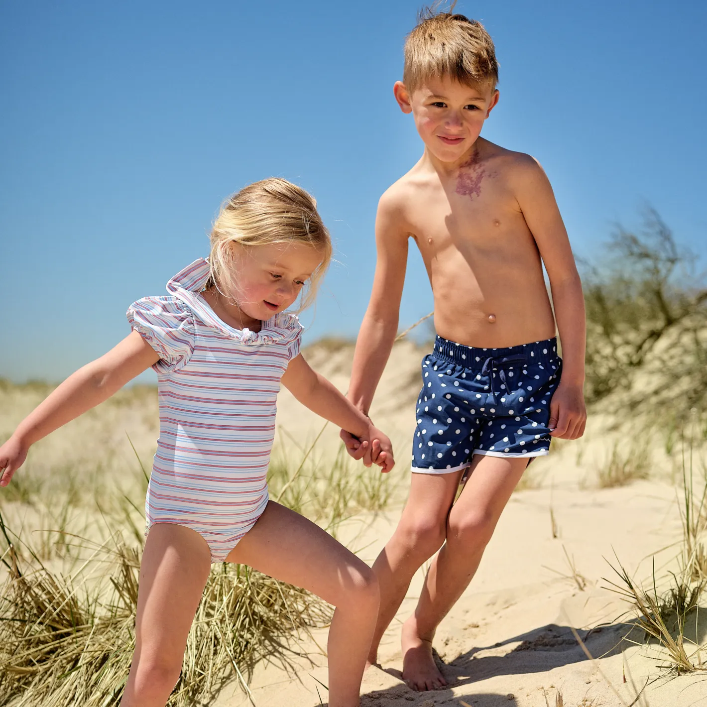 boys atlantic dot boardie sold by minnow product image thumbnail 4