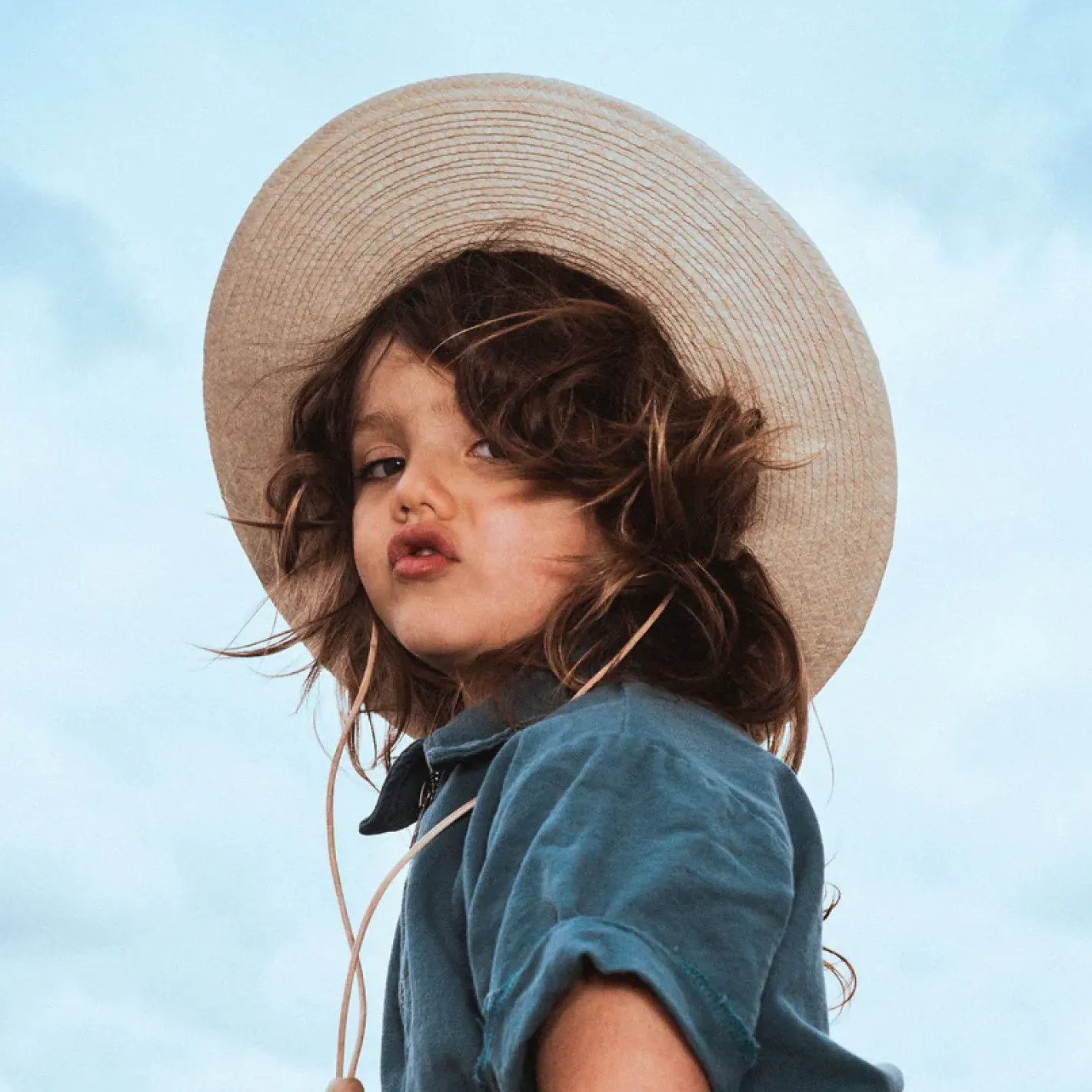 children's west perro desert sun hat sold by minnow product image thumbnail 3