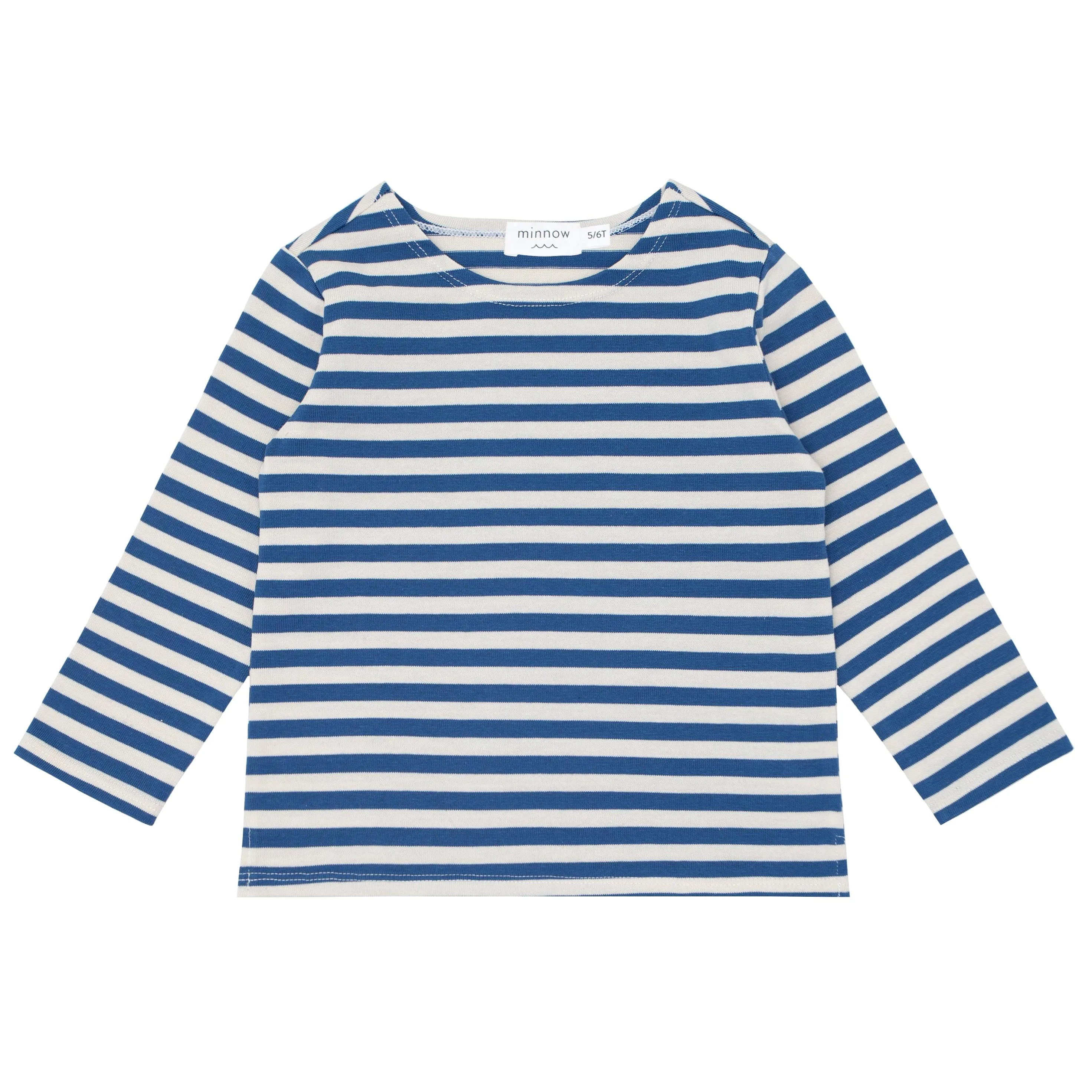 unisex stripe long sleeve tee sold by minnow