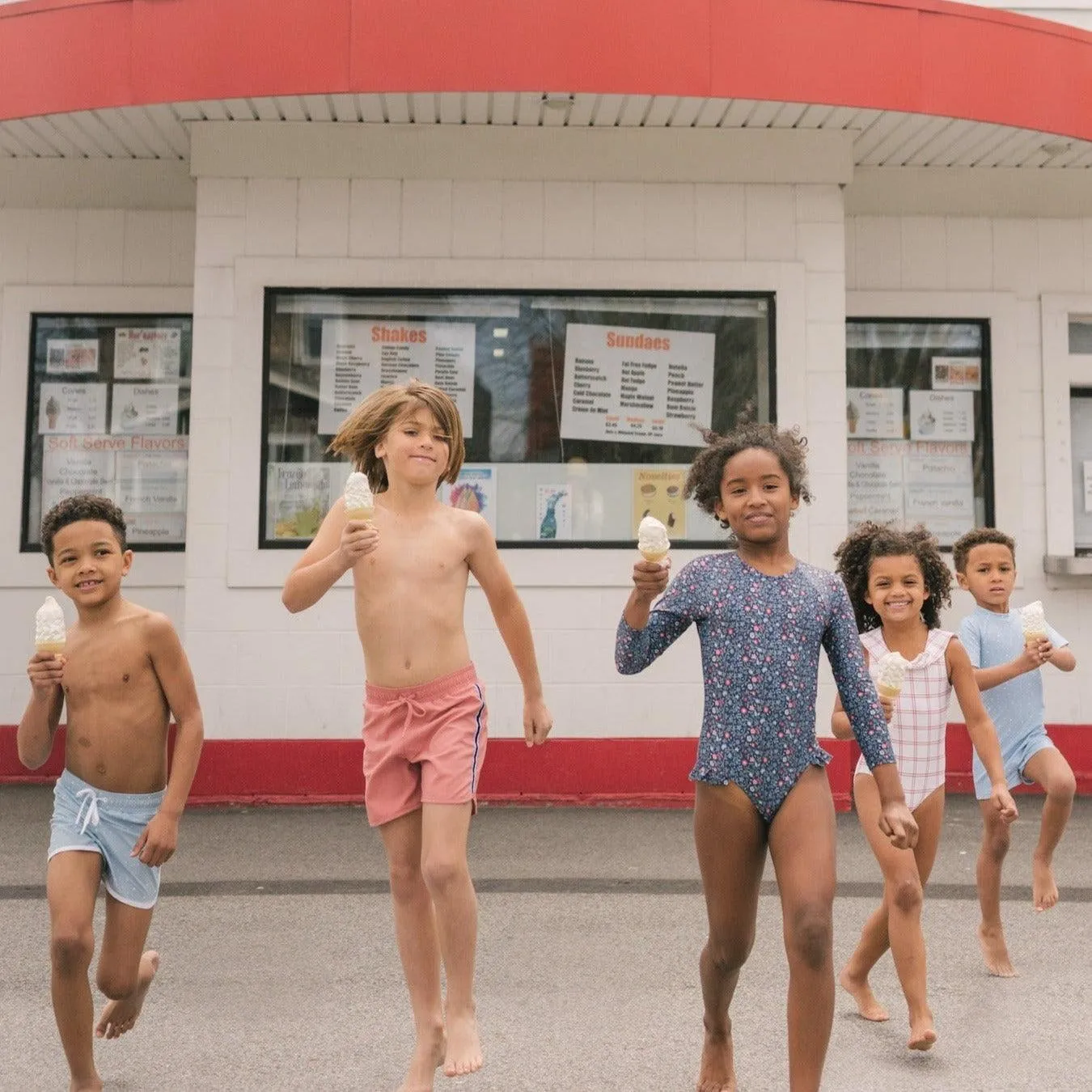 boys new england red boardie sold by minnow product image thumbnail 2