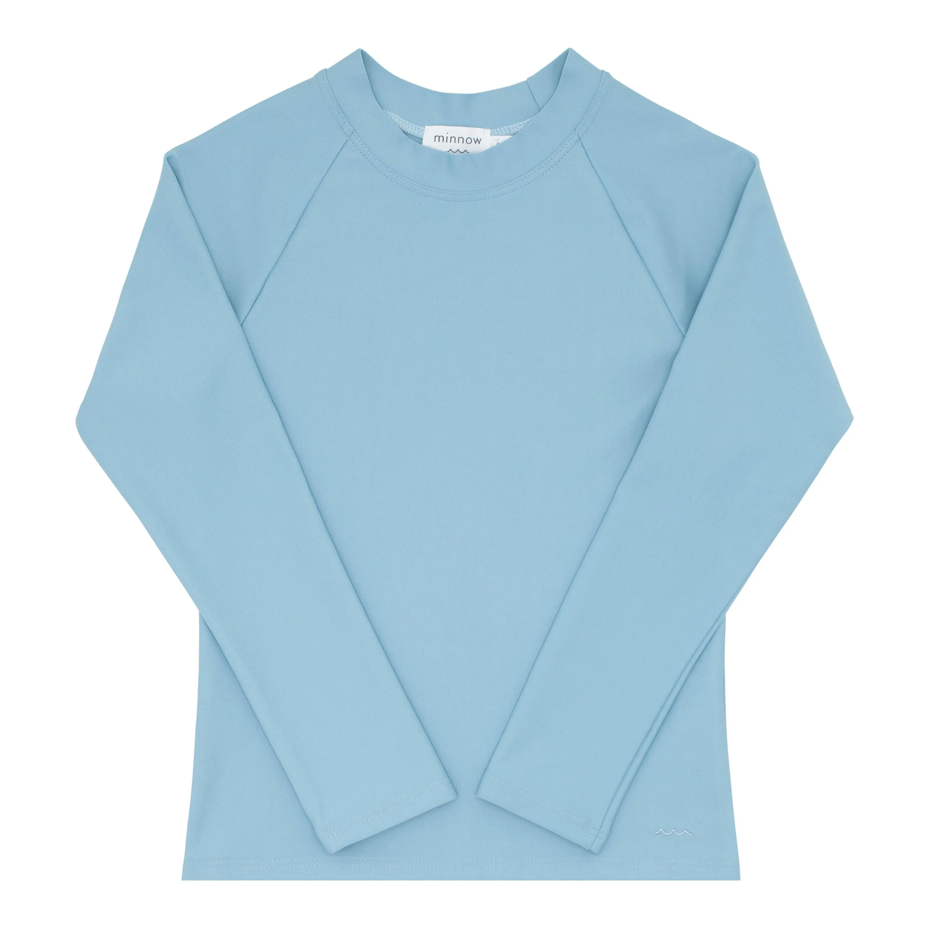 unisex freshwater blue rashguard sold by minnow