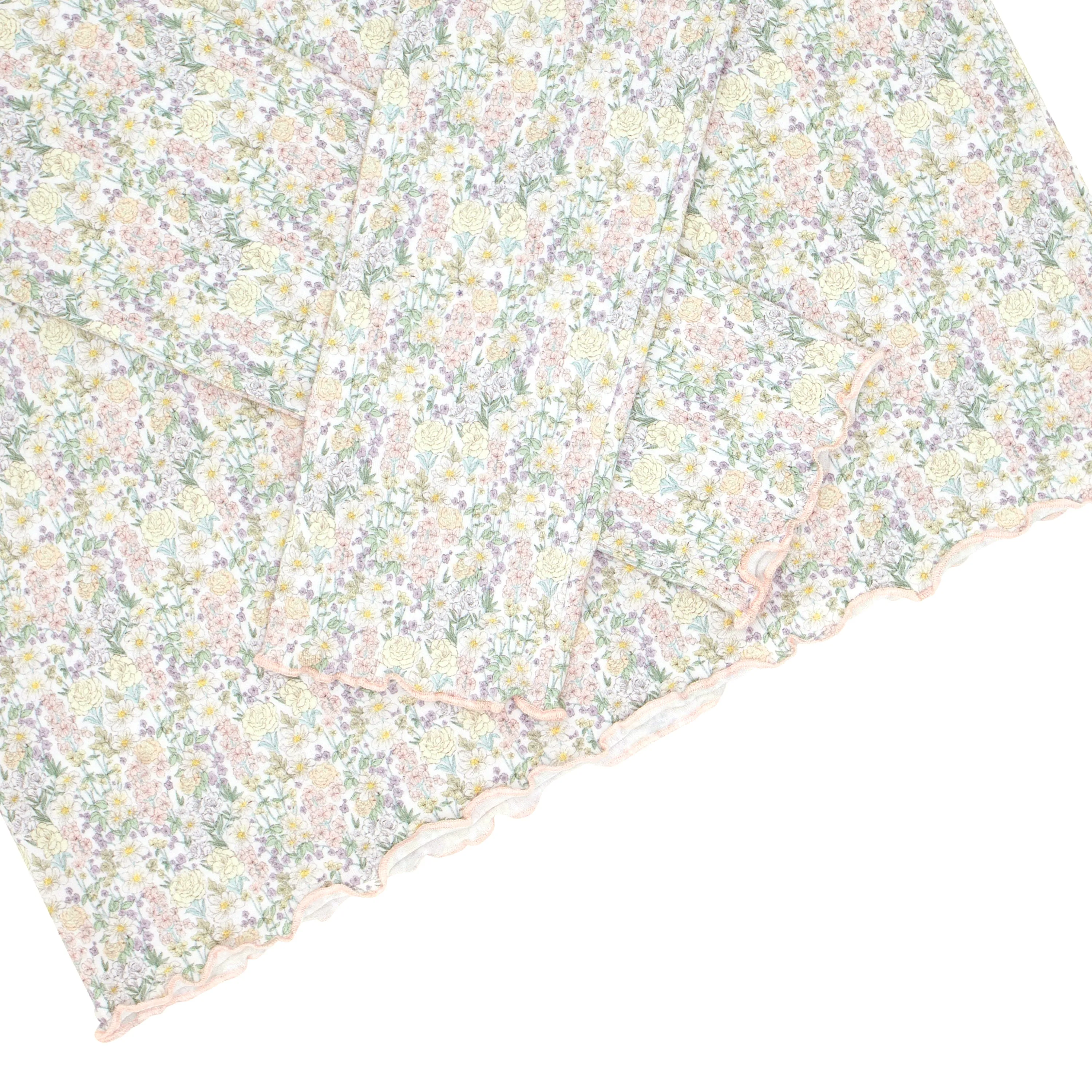 women's wildflower bouquet pima pajamas set sold by minnow product image thumbnail 3