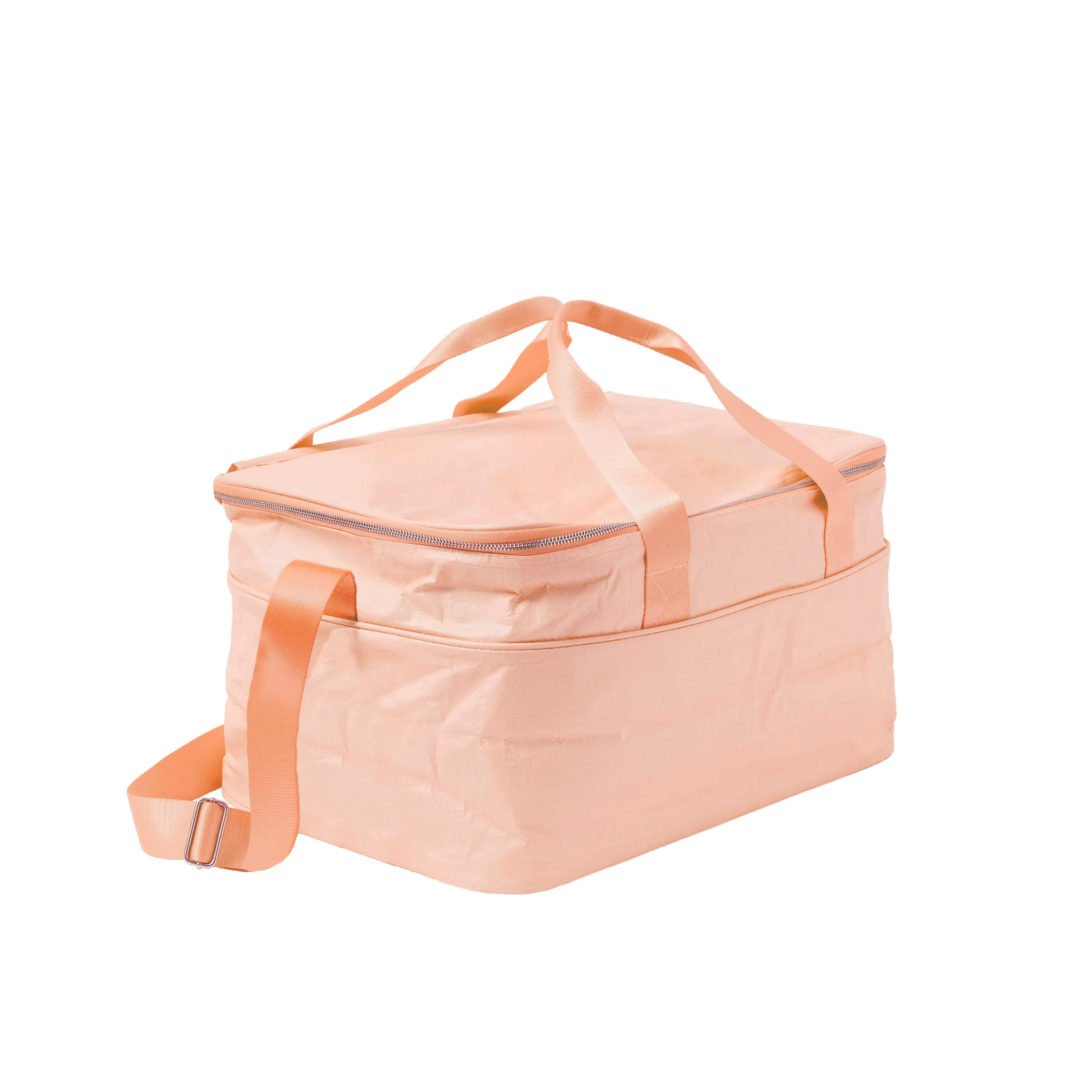 sunnylife soft coral large cooler bag sold by minnow