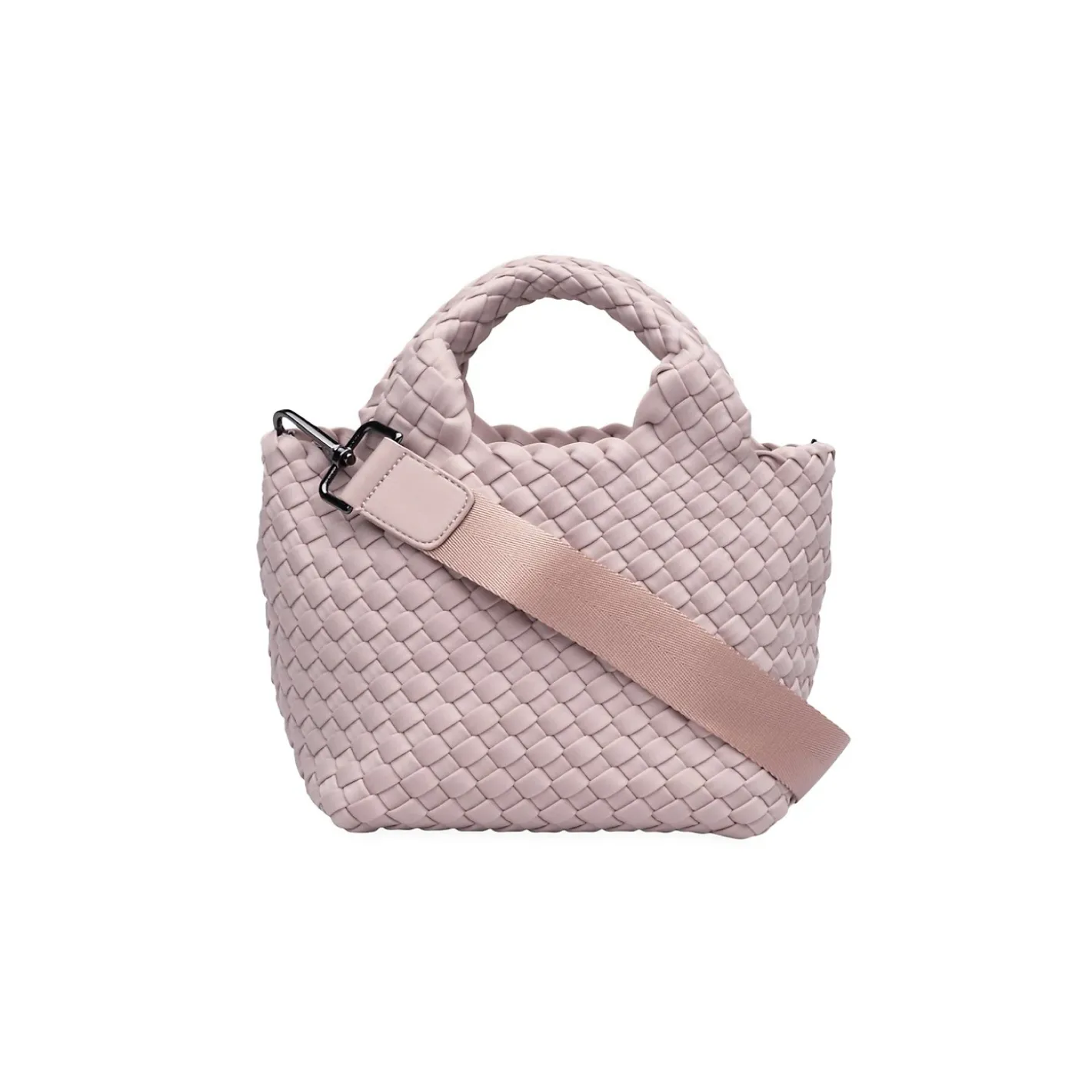 naghedi st barths shell pink petit tote sold by minnow